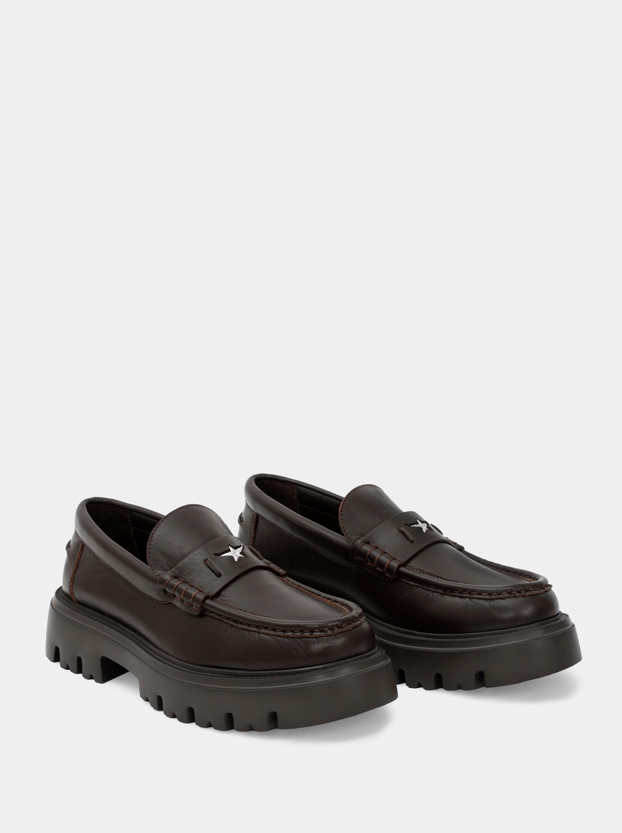 SANSA BROWN SUEDE SHOES