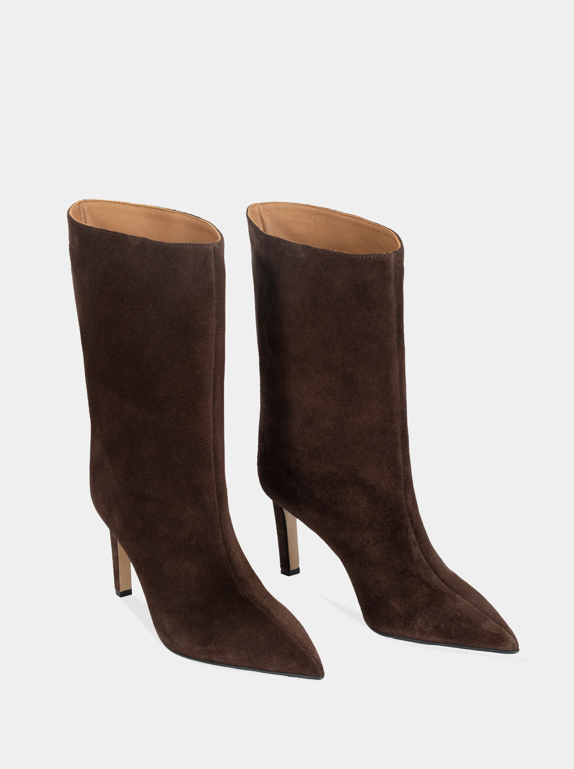 SANTA BROWN SUEDE BOOTIES