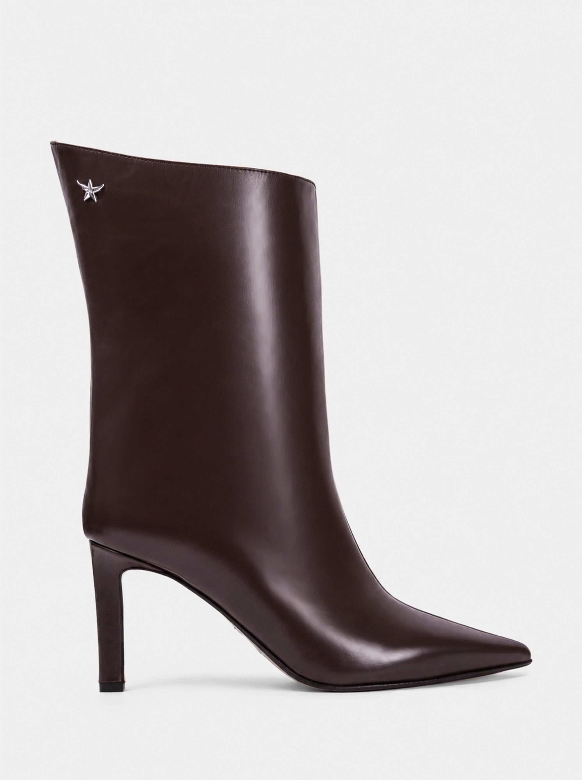 SANTA DARK BROWN BRUSHED BOOTIES
