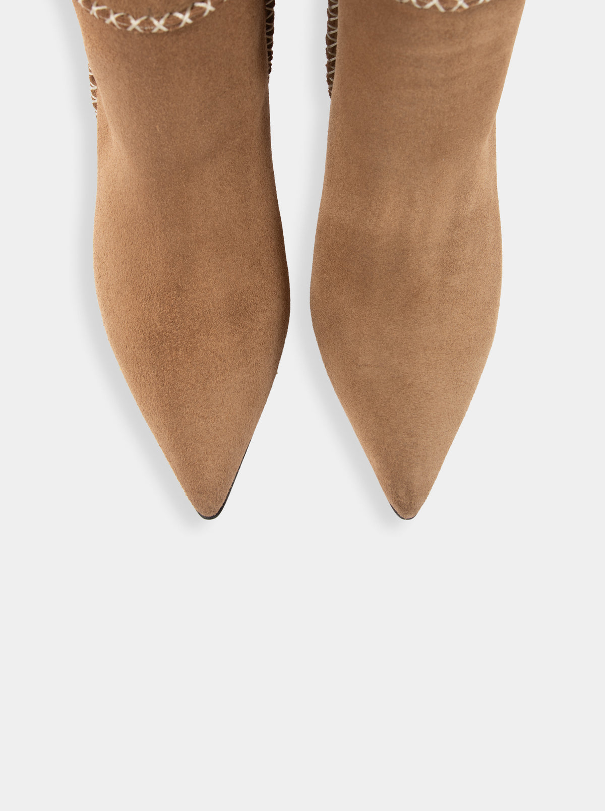 DELINA BLACK LEATHER BOOTS