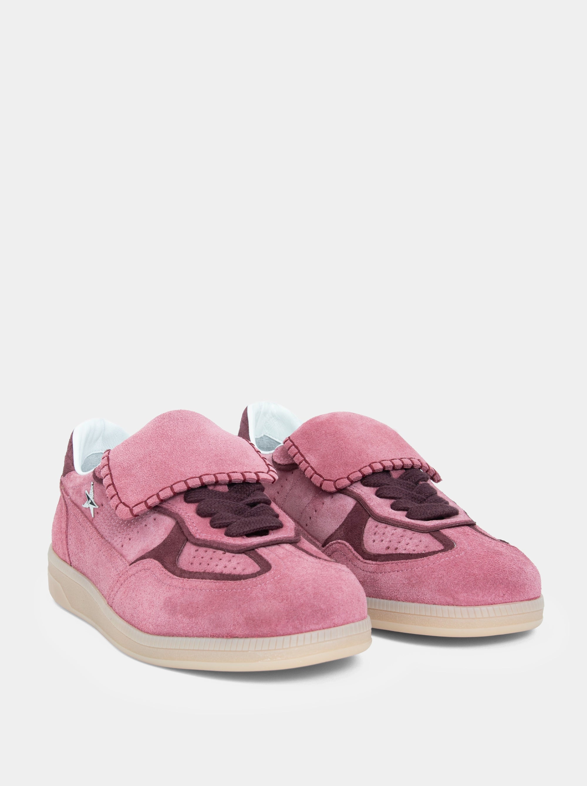 STELLA PINK SUEDE SNEAKERS