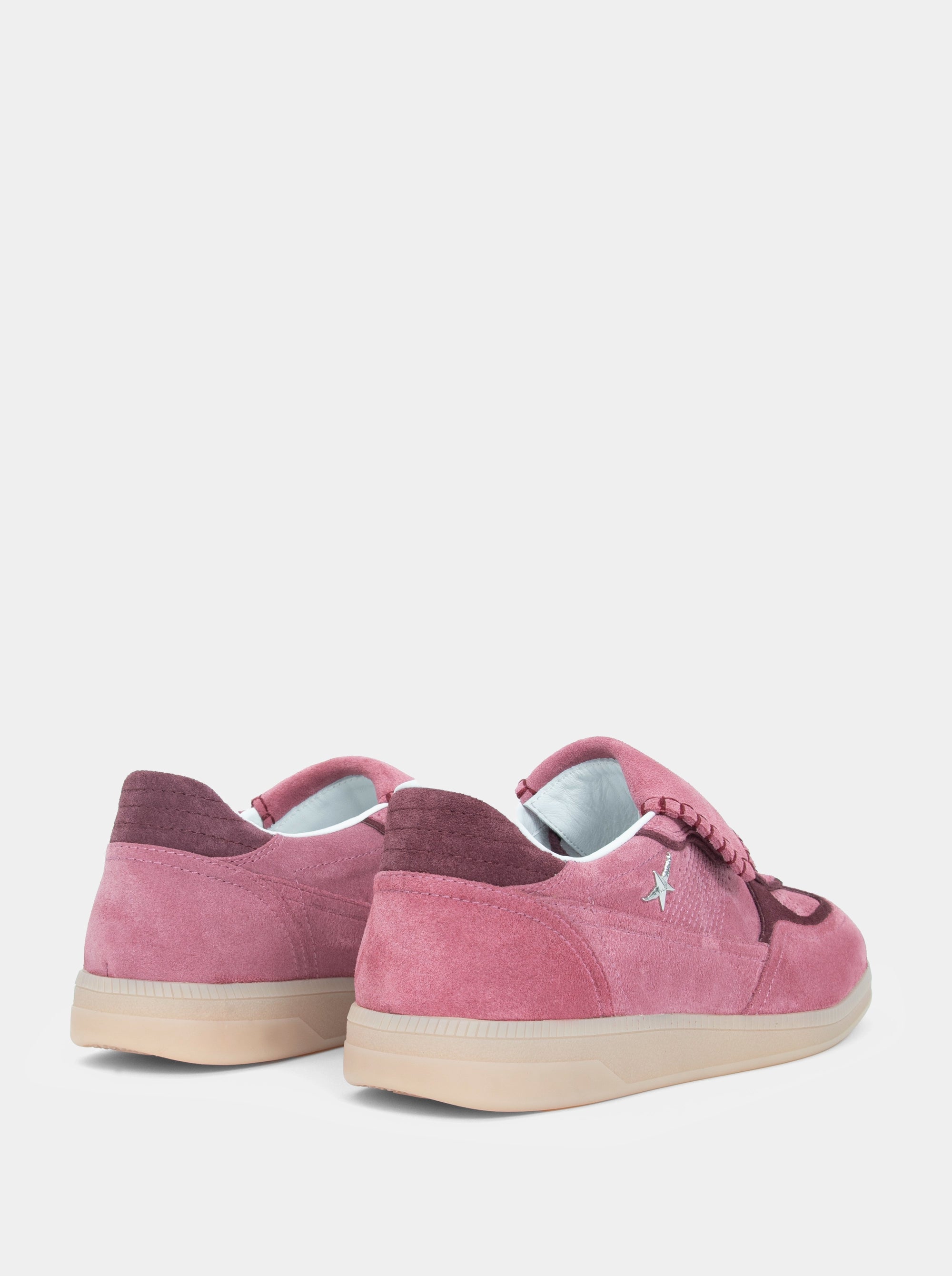 STELLA PINK SUEDE SNEAKERS