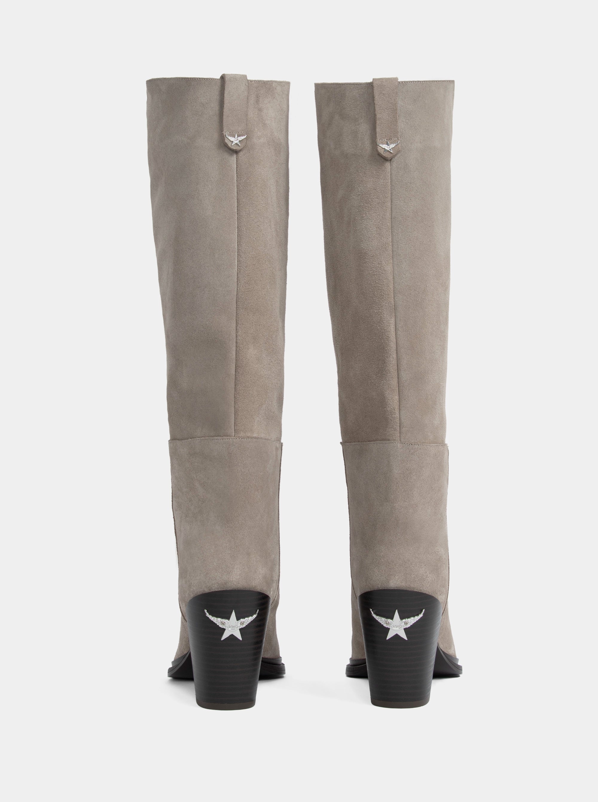 SUSANE MINK SUEDE BOOTS