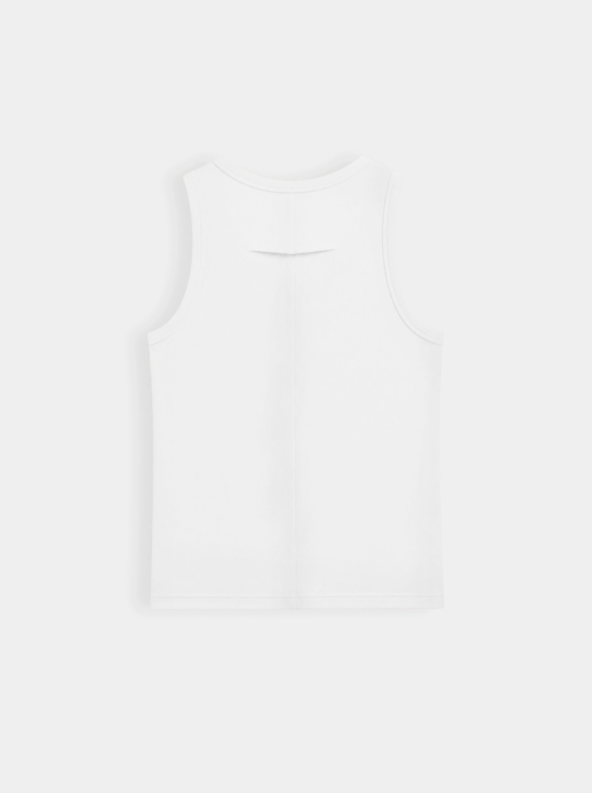TX-03 WHITE TANK TOP