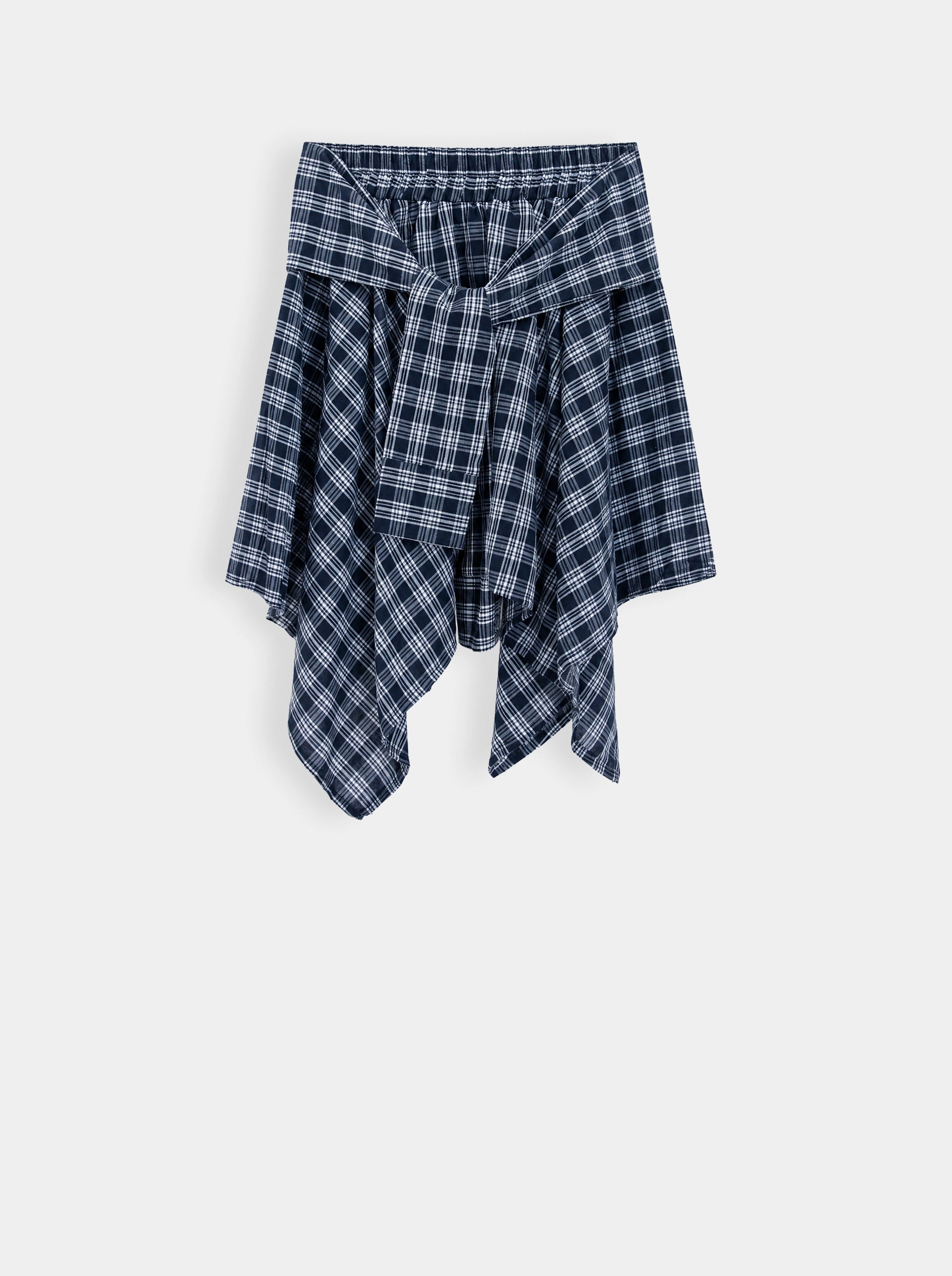 TX-52 BLUE MINI SKIRT