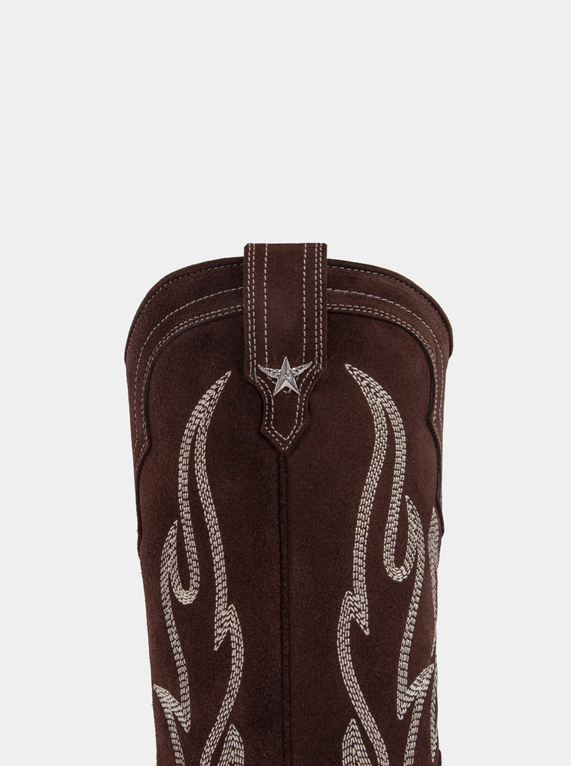 TEXAS BROWN SUEDE BOOTS