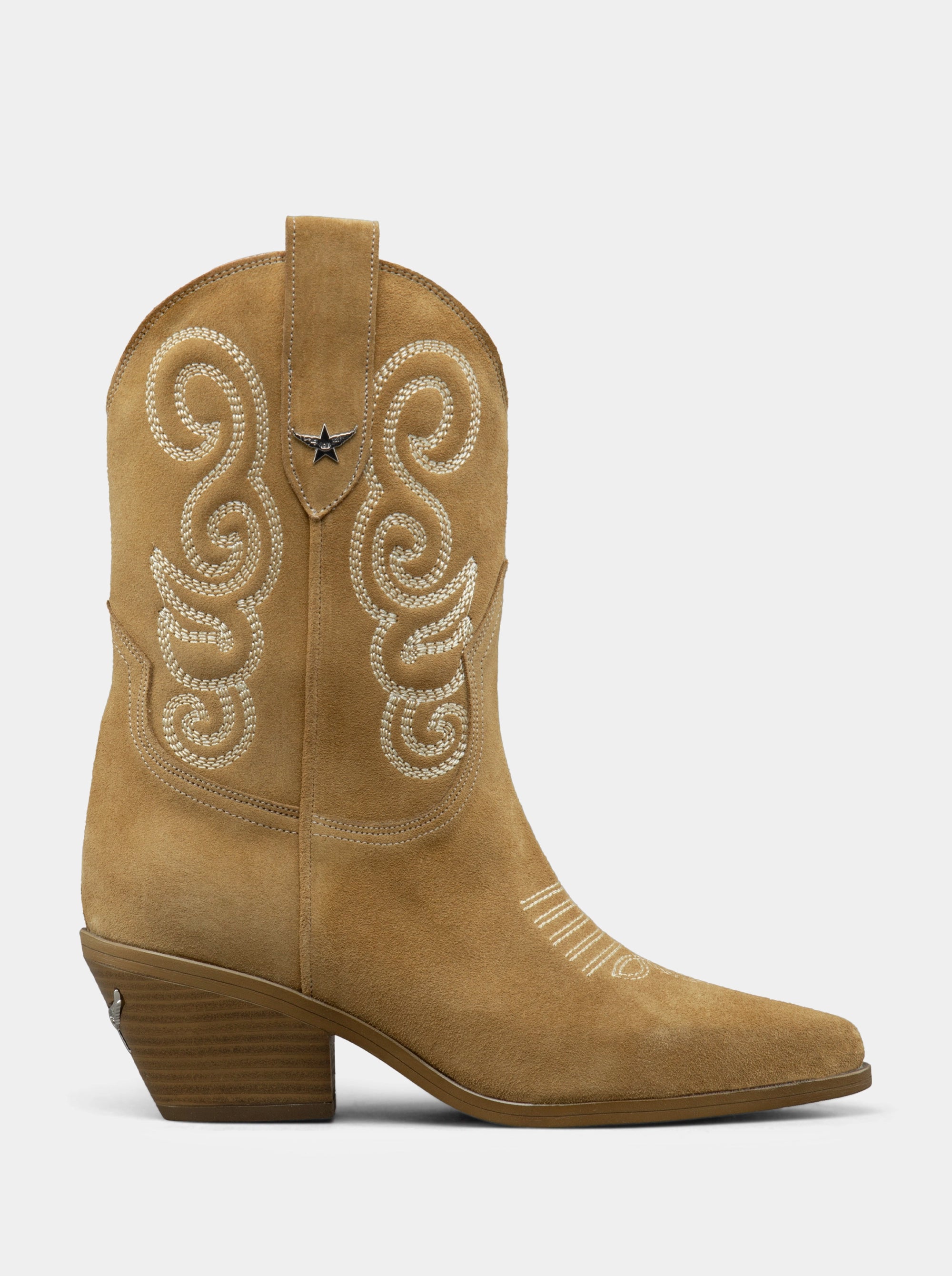 Timmy Buckle Dressy Booties - Camel main image 1
