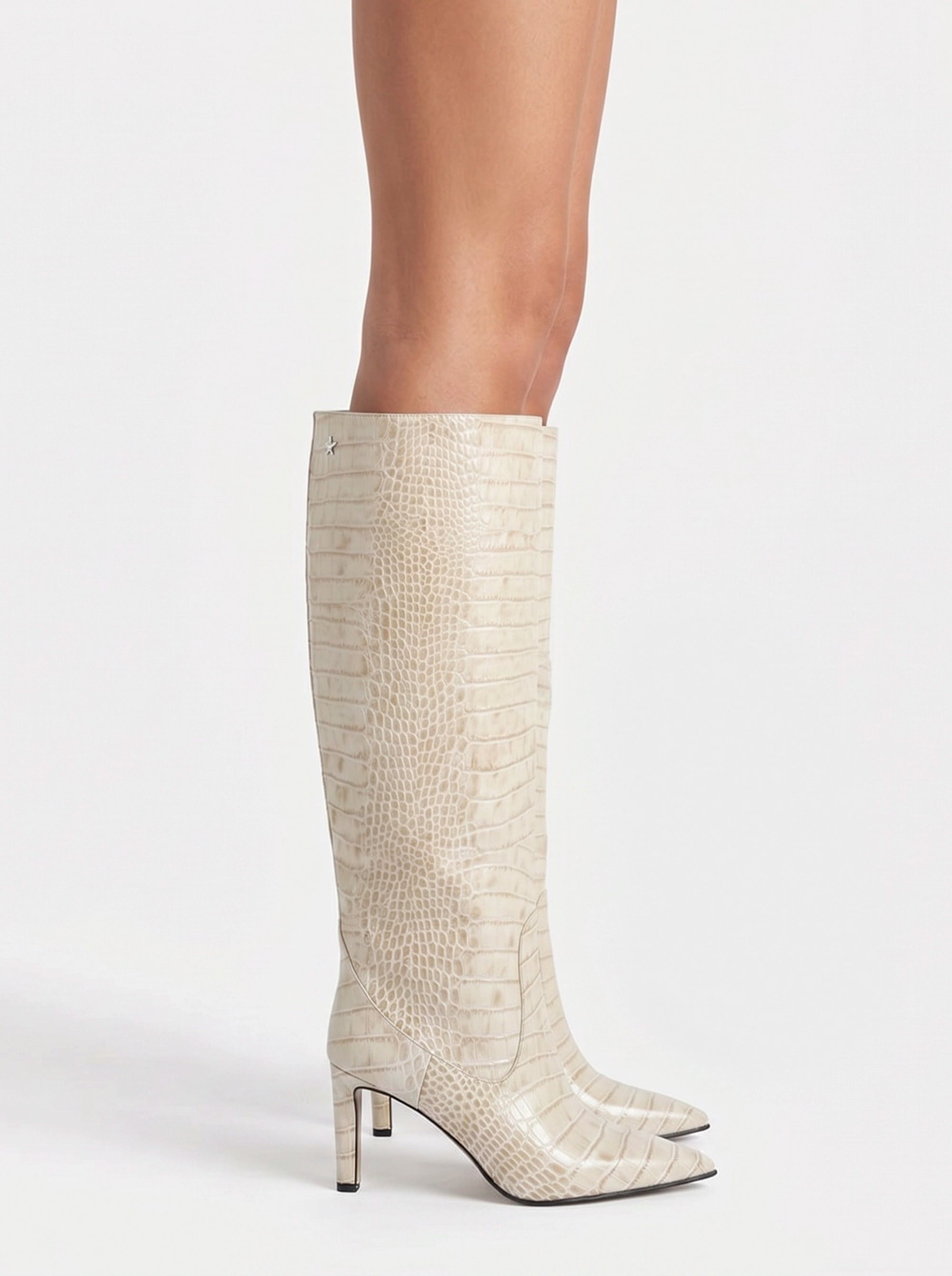 VISCA CAMEL CROCO BOOTS