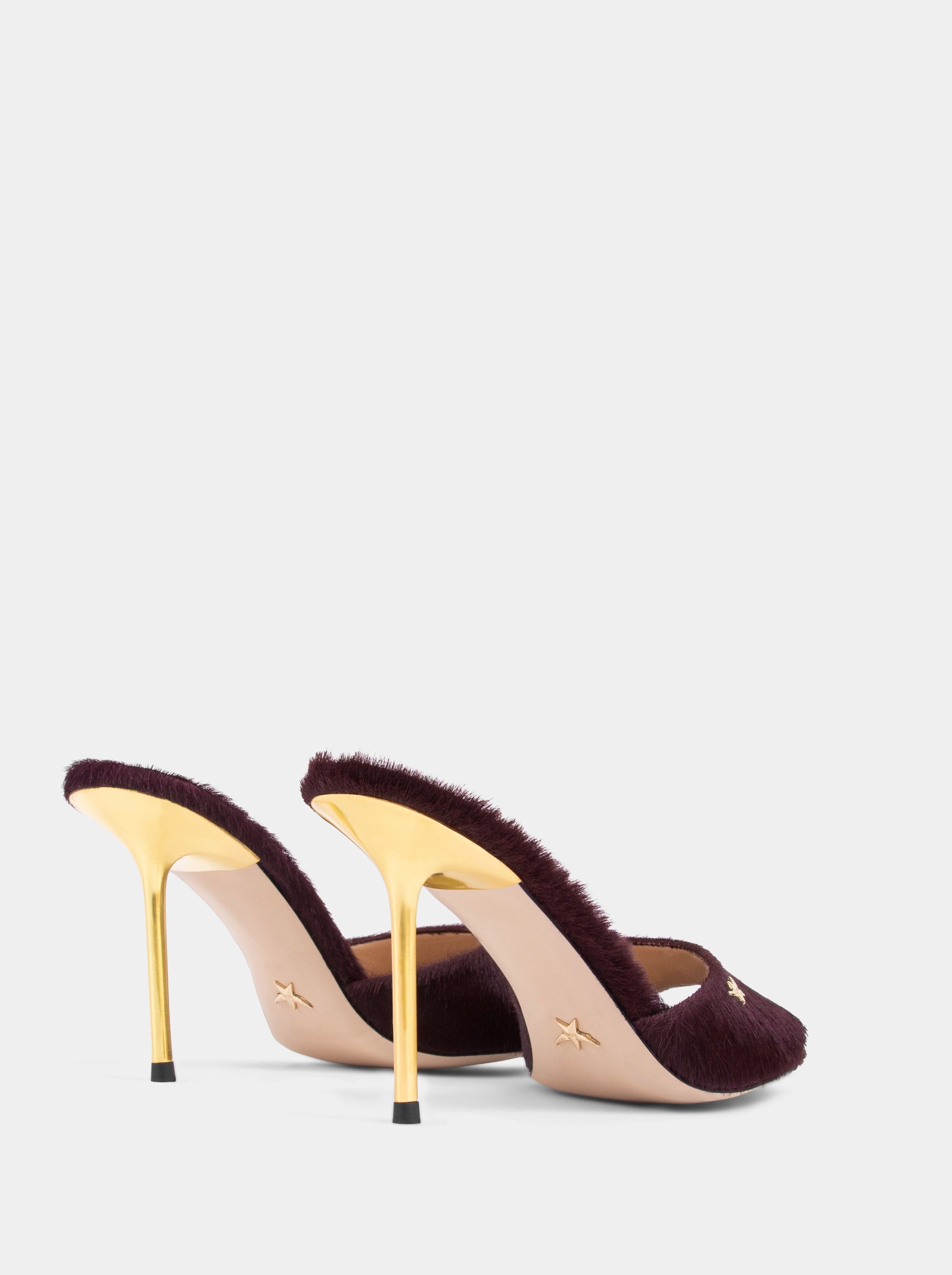WANDER BURGUNDY FOAL SLIPPERS