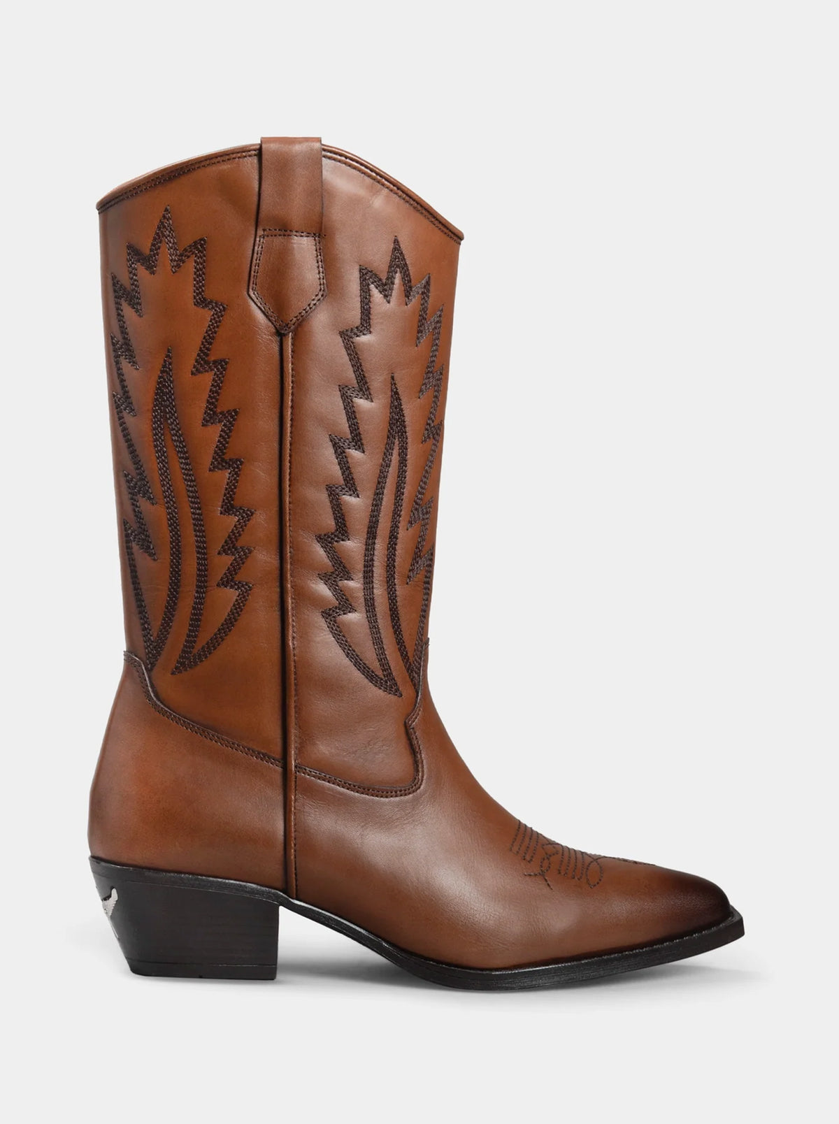 WEST MAS BROWN LEATHER BOOTS