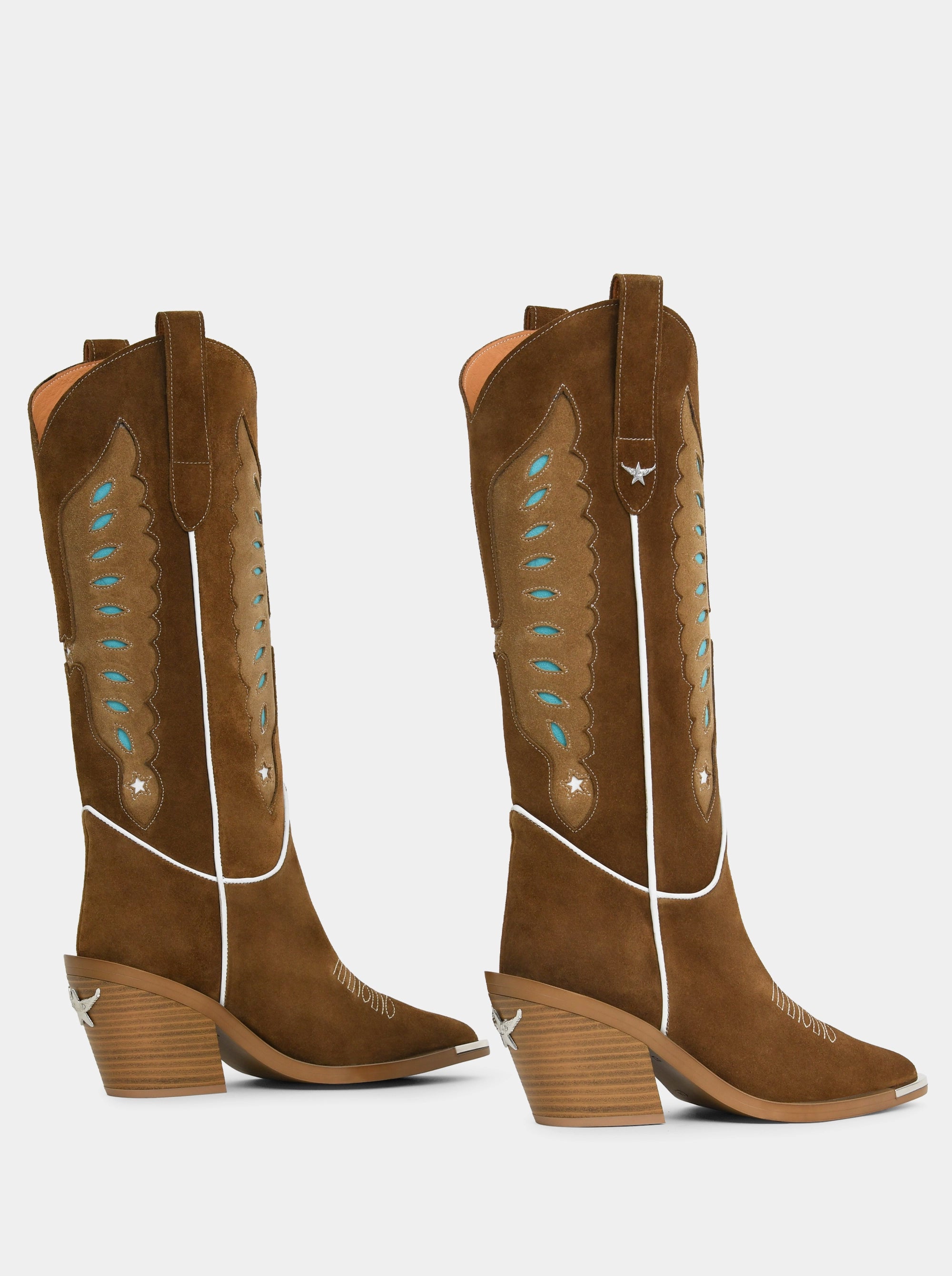 WINGS TABACCO SUEDE BOOTS