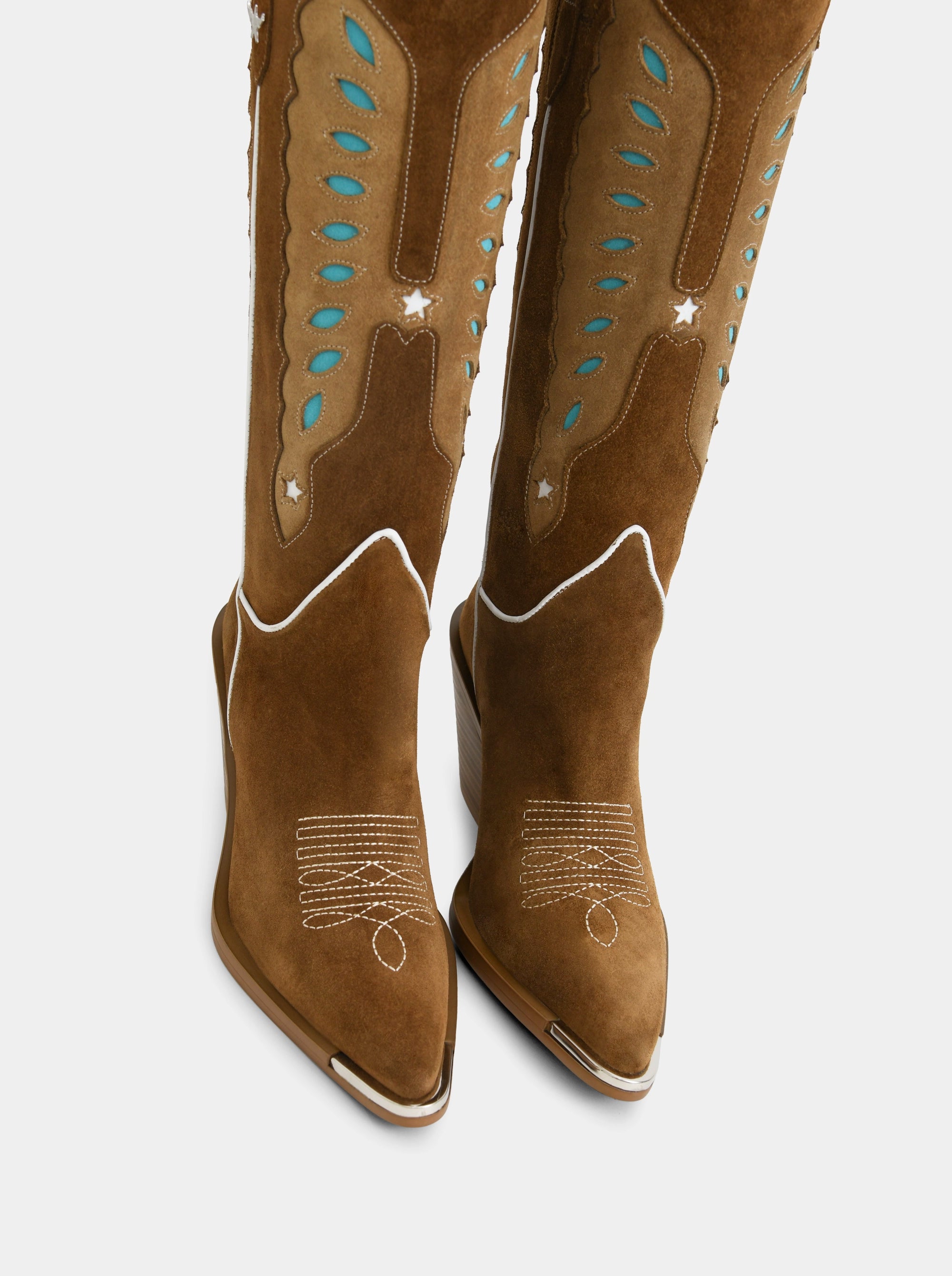 WINGS TABACCO SUEDE BOOTS