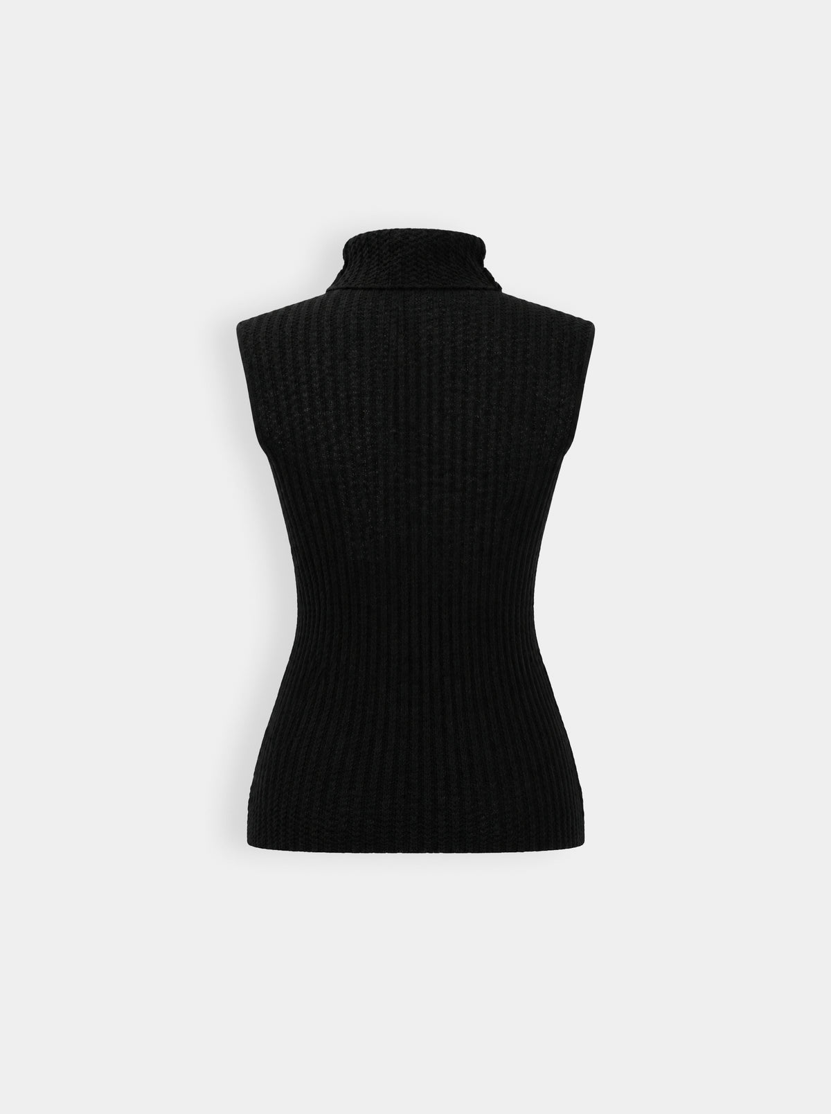 TX-125 BLACK KNIT TOP