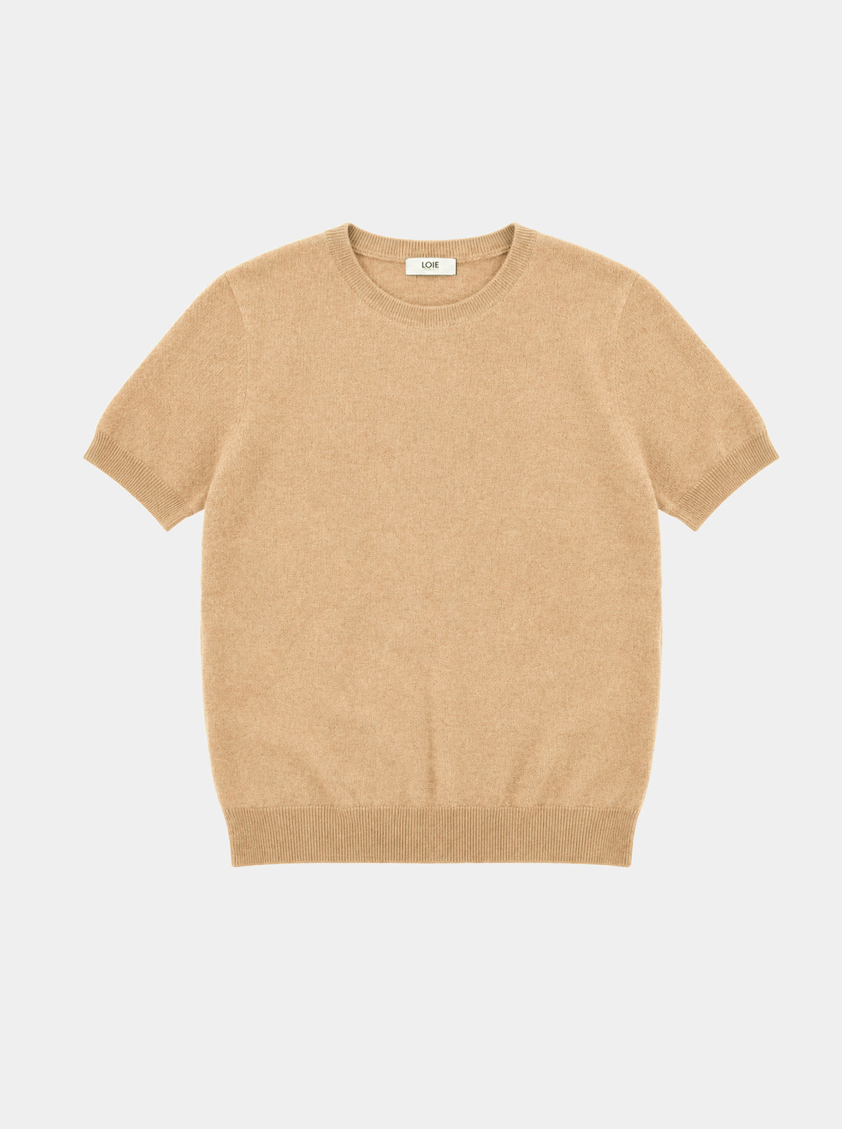 TX-142 ECRU CASHMERE SWEATER