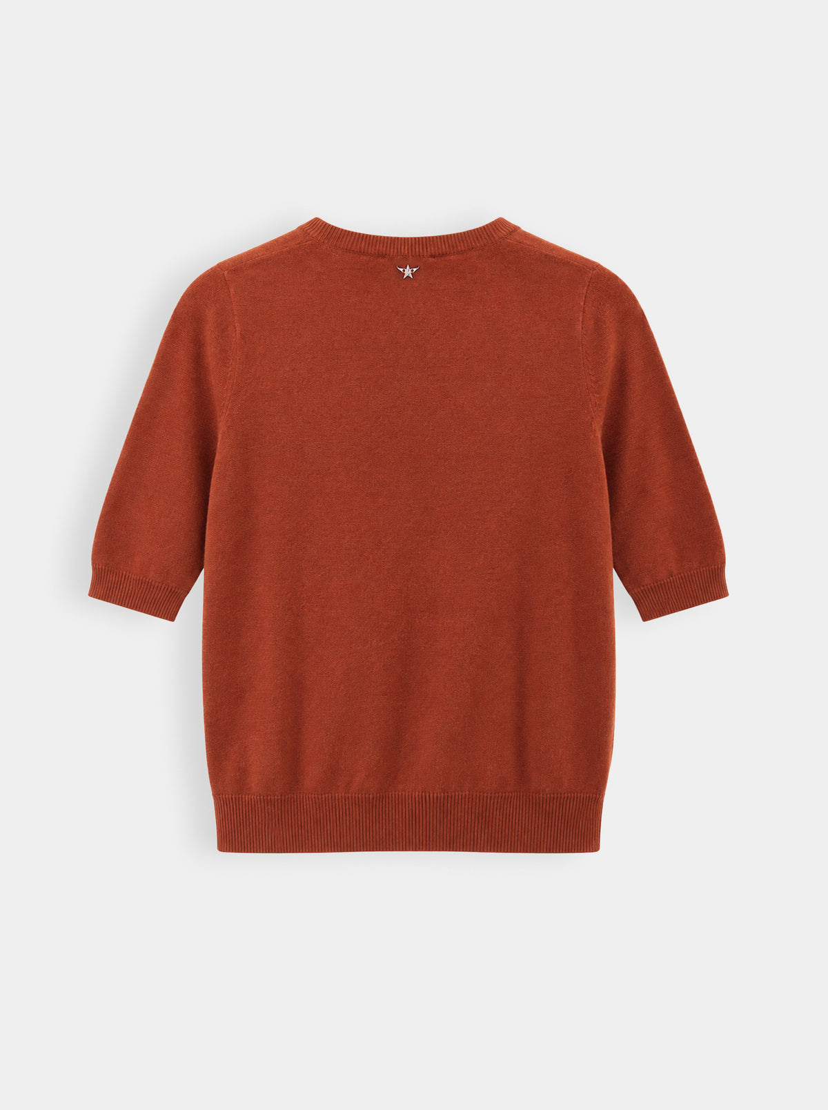 TX-144 ORANGE CASHMERE SWEATER