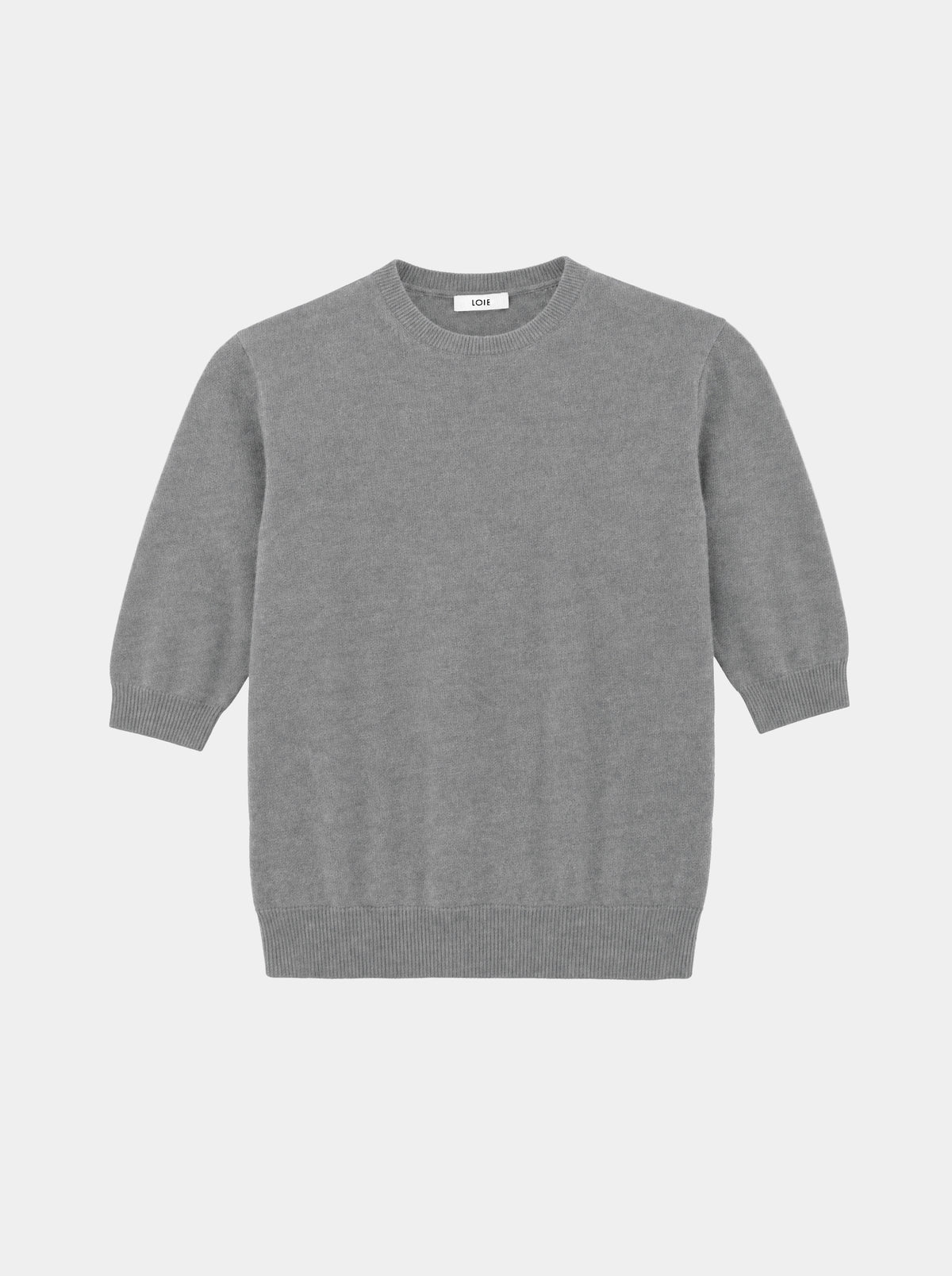 TX-145 GRAY CASHMERE SWEATER