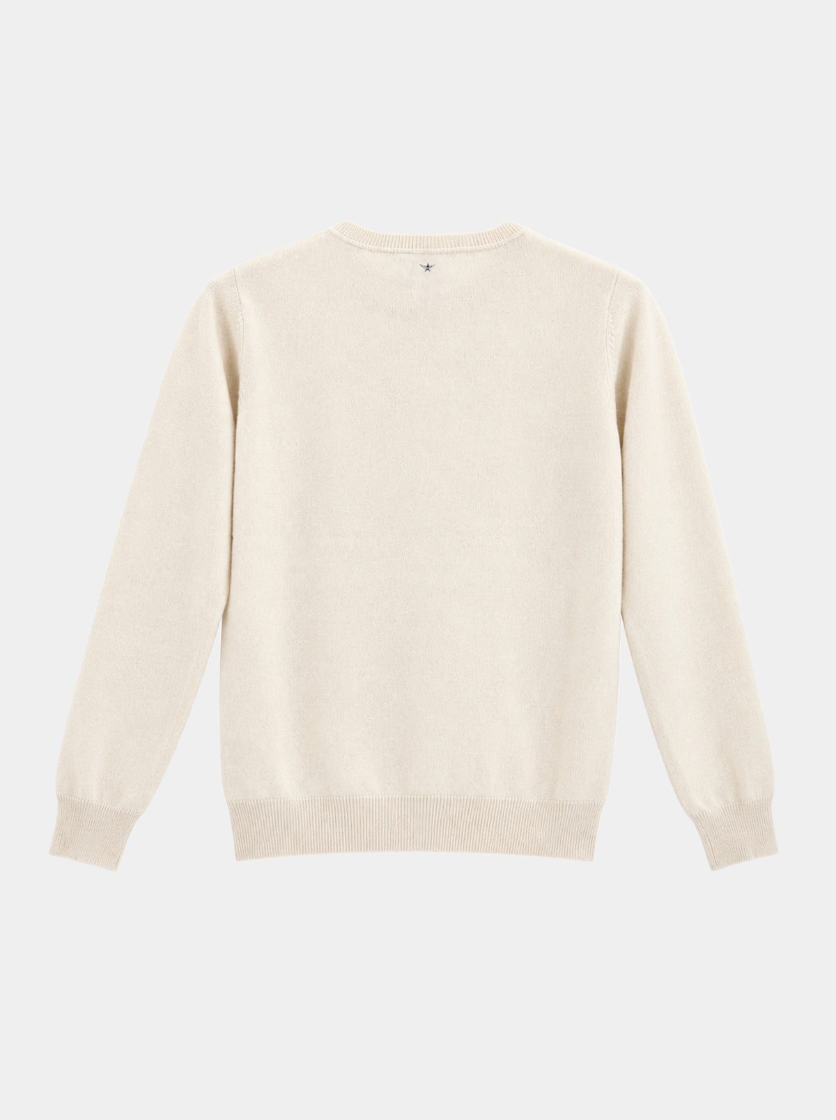 TX-153 WHITE CASHMERE SWEATER