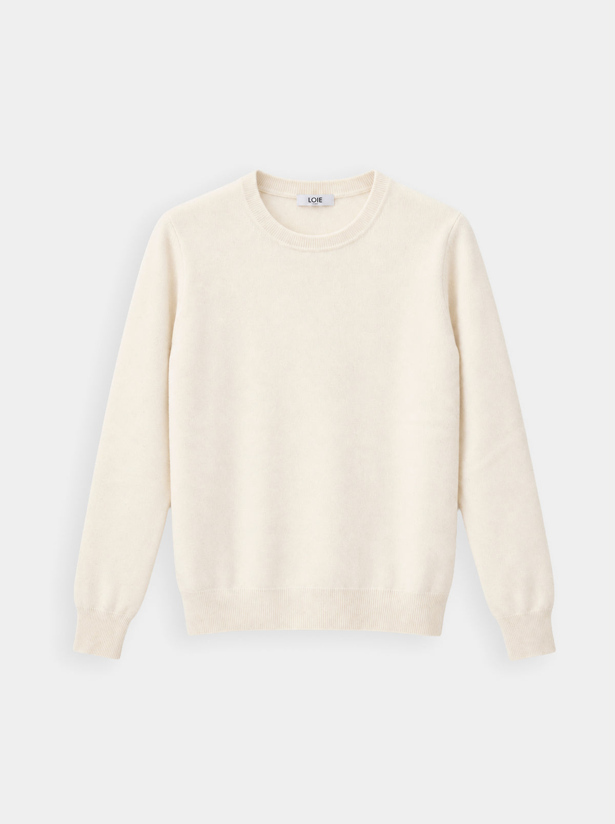 TX-153 WHITE CASHMERE SWEATER