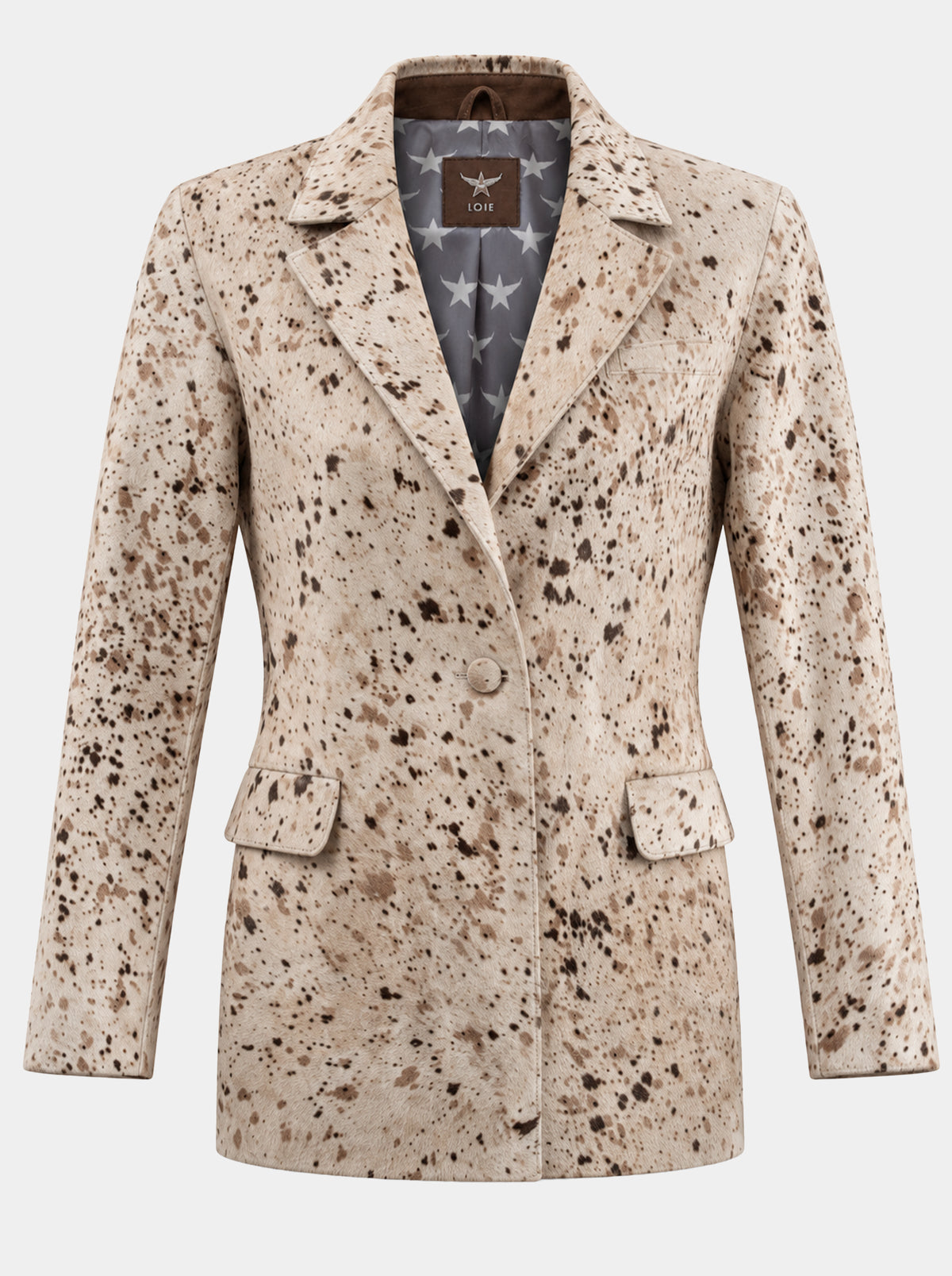 GLORIA HAIRY BLAZER JACKET