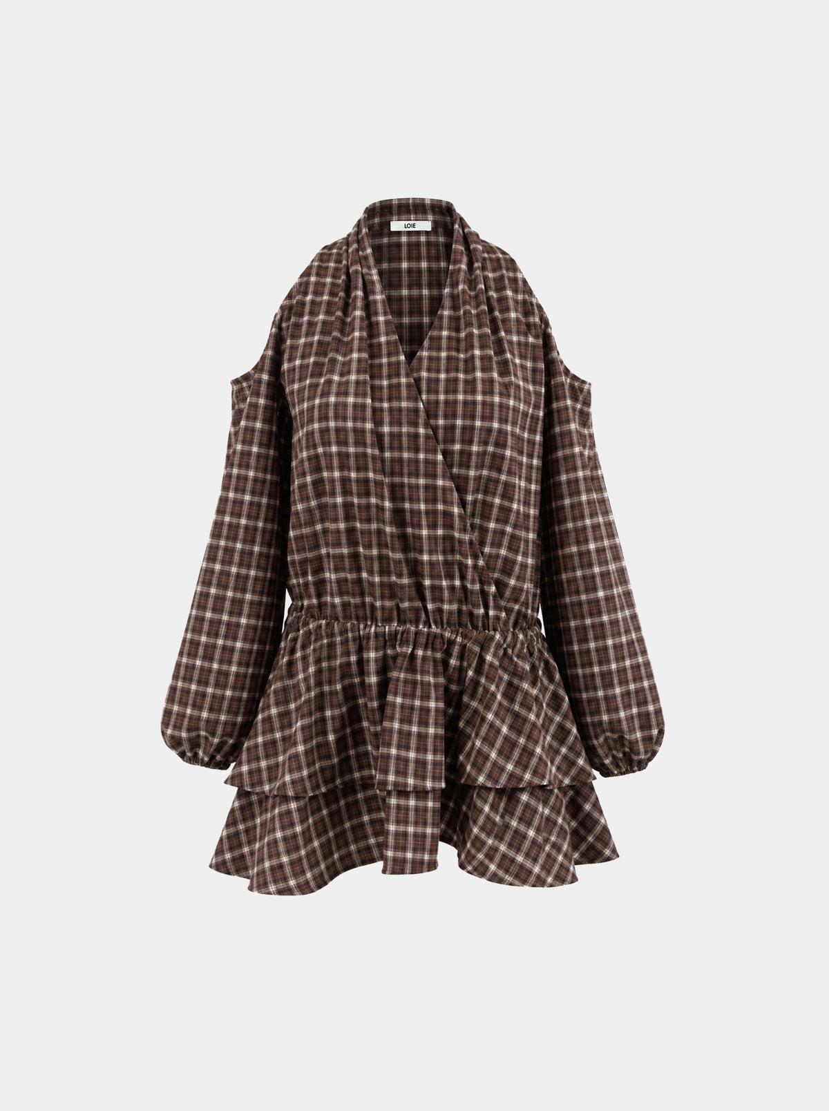 TX-76 BROWN DRESS