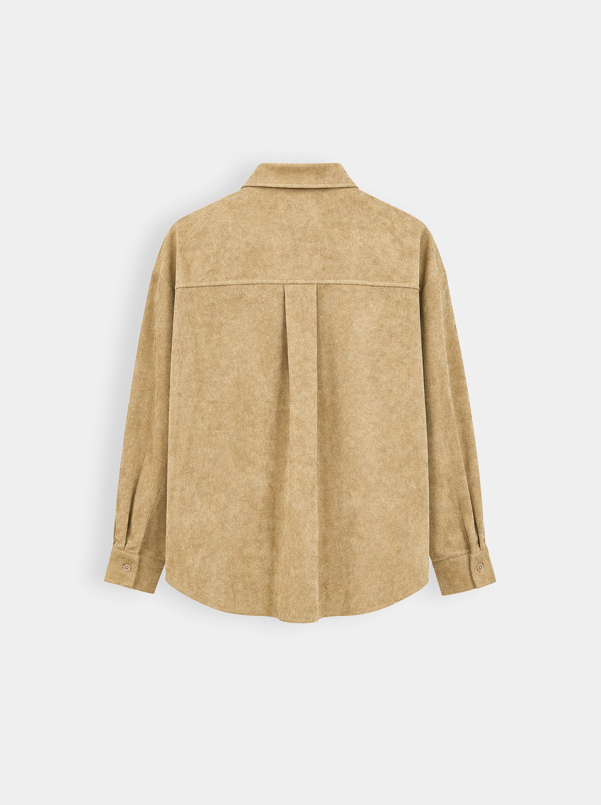 TX-78 CAMEL SUEDE SHIRT