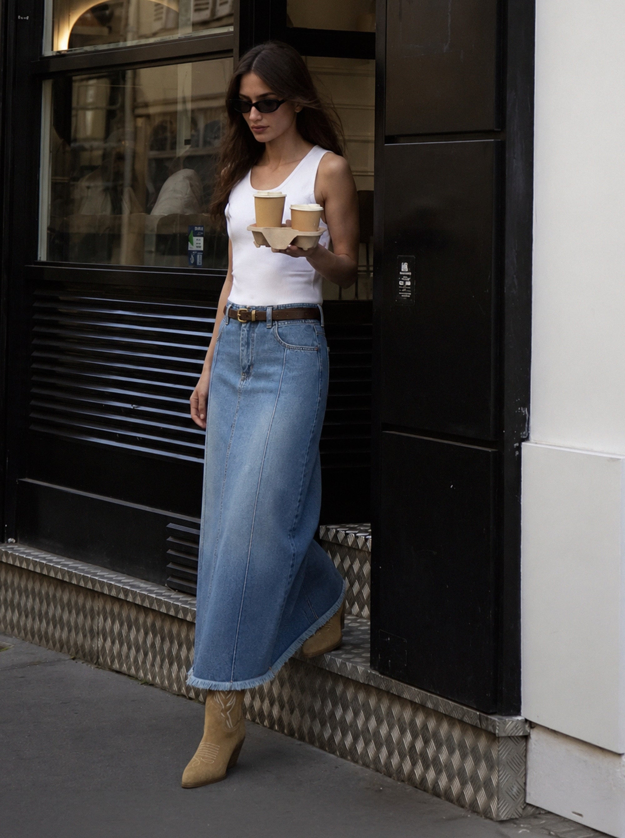 TX-37 DENIM SKIRT