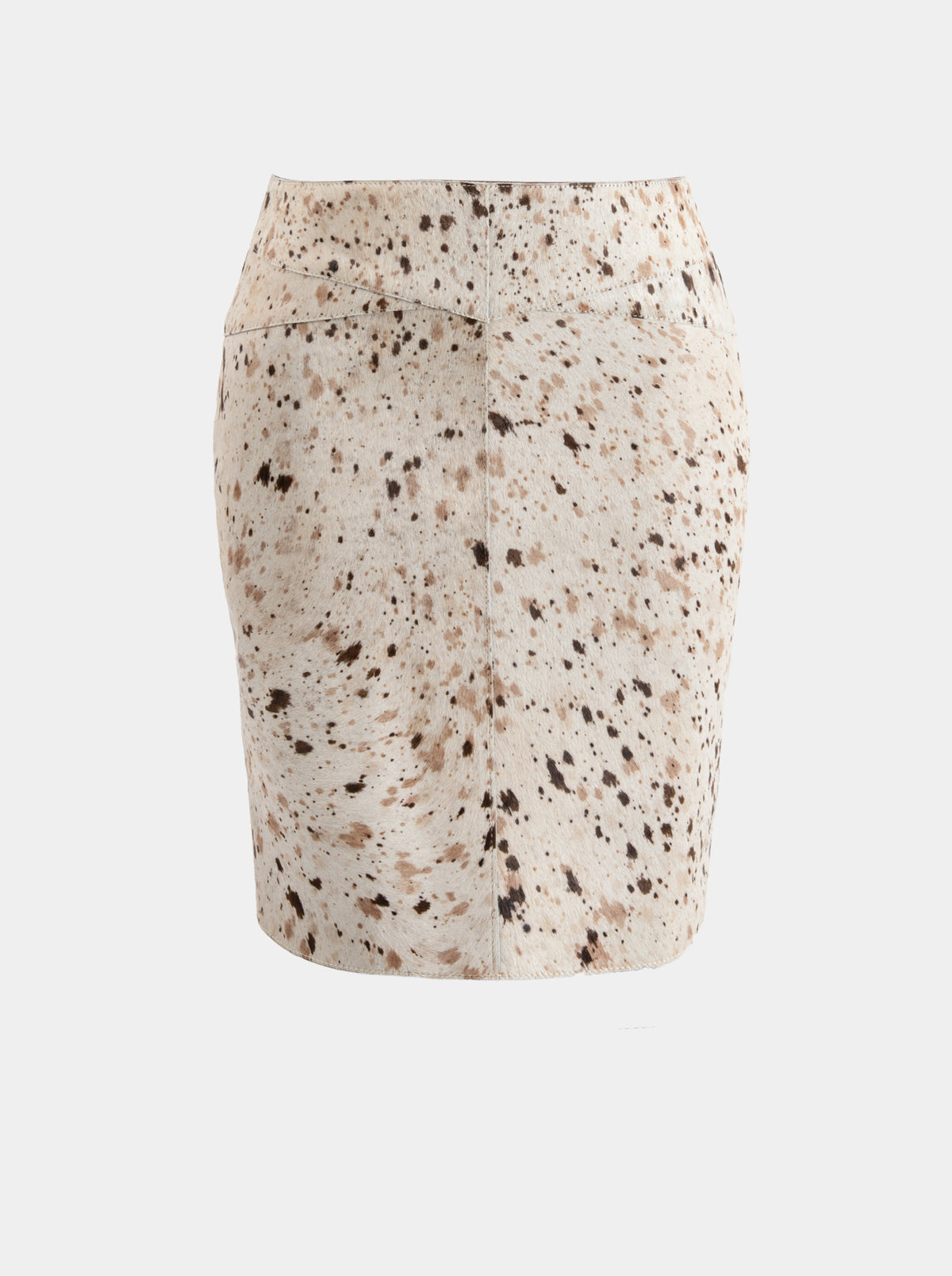 GLORIA HAIRY SUEDE SKIRT