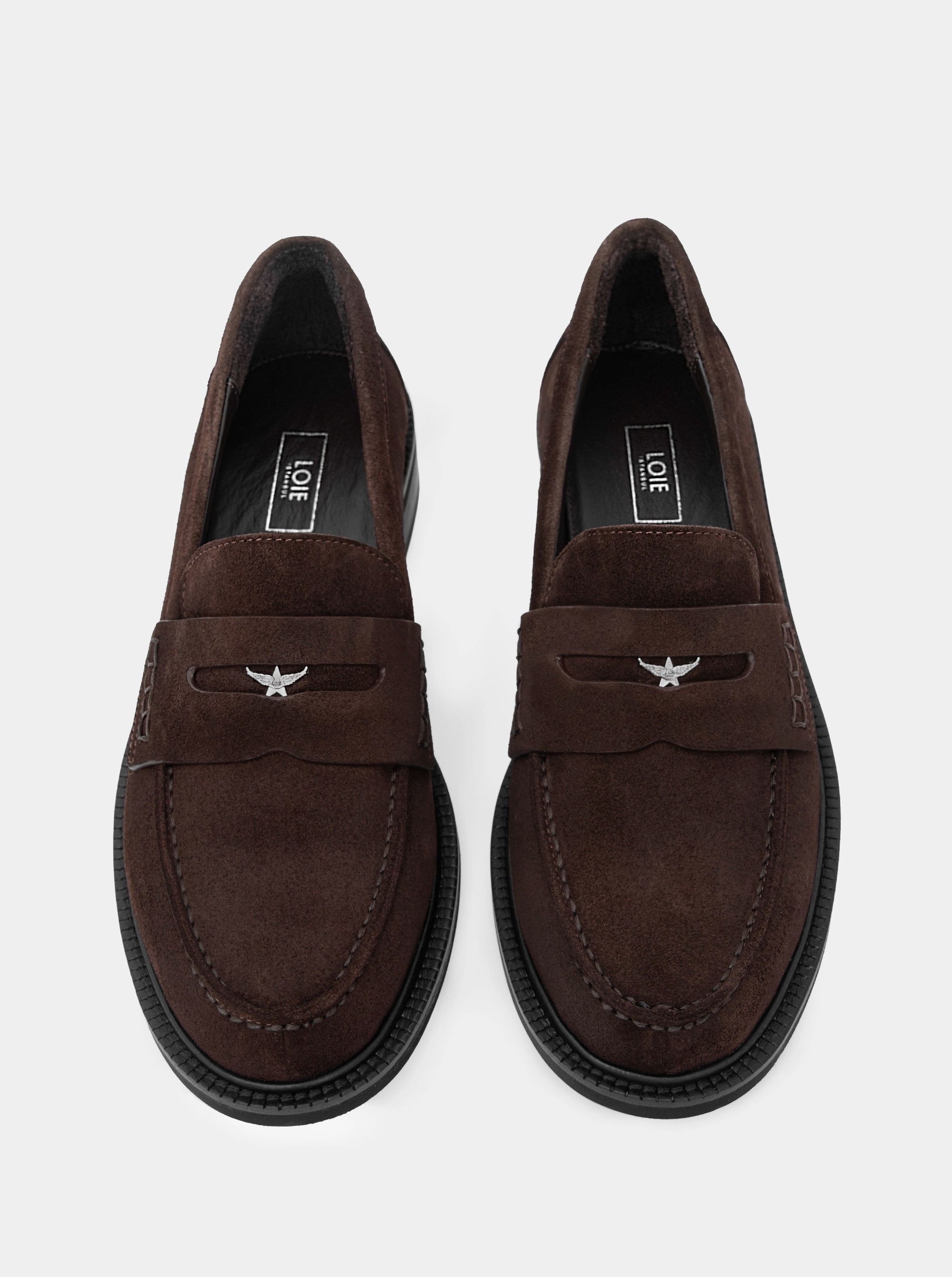 ELITE BROWN SUEDE SHOES