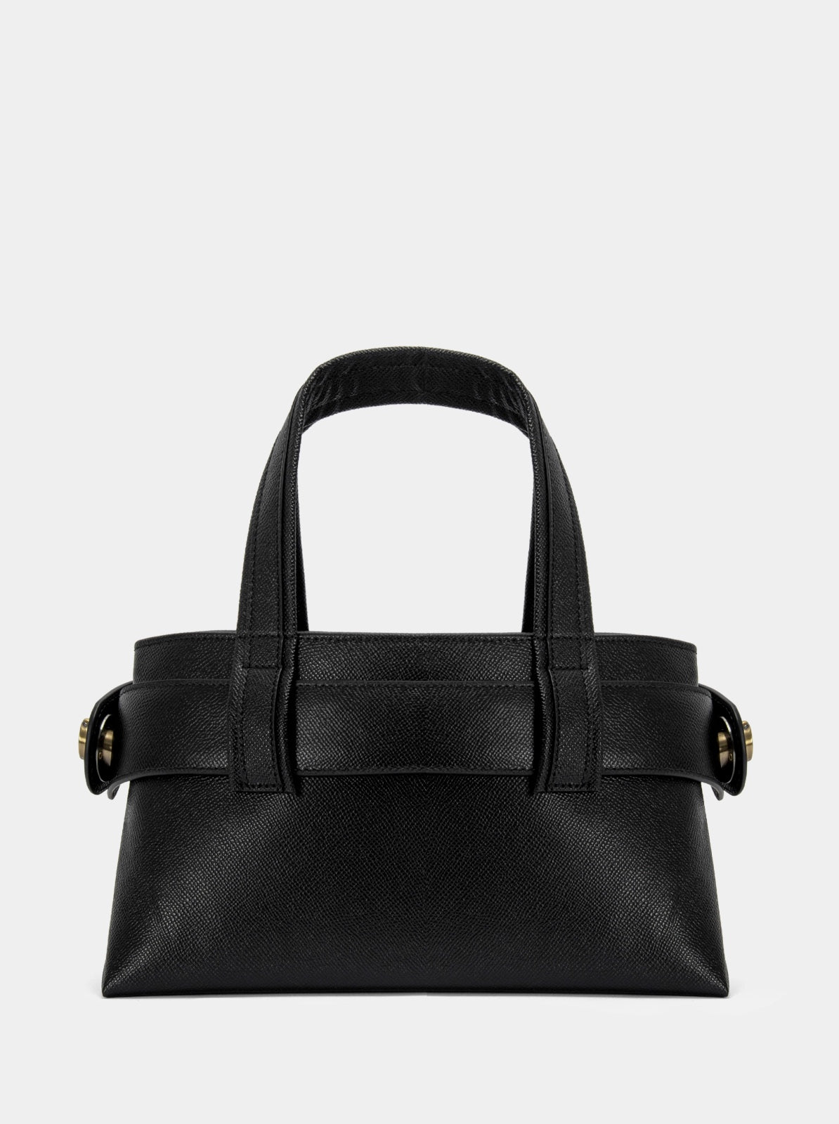 LAUREN MINI BLACK LEATHER BAG