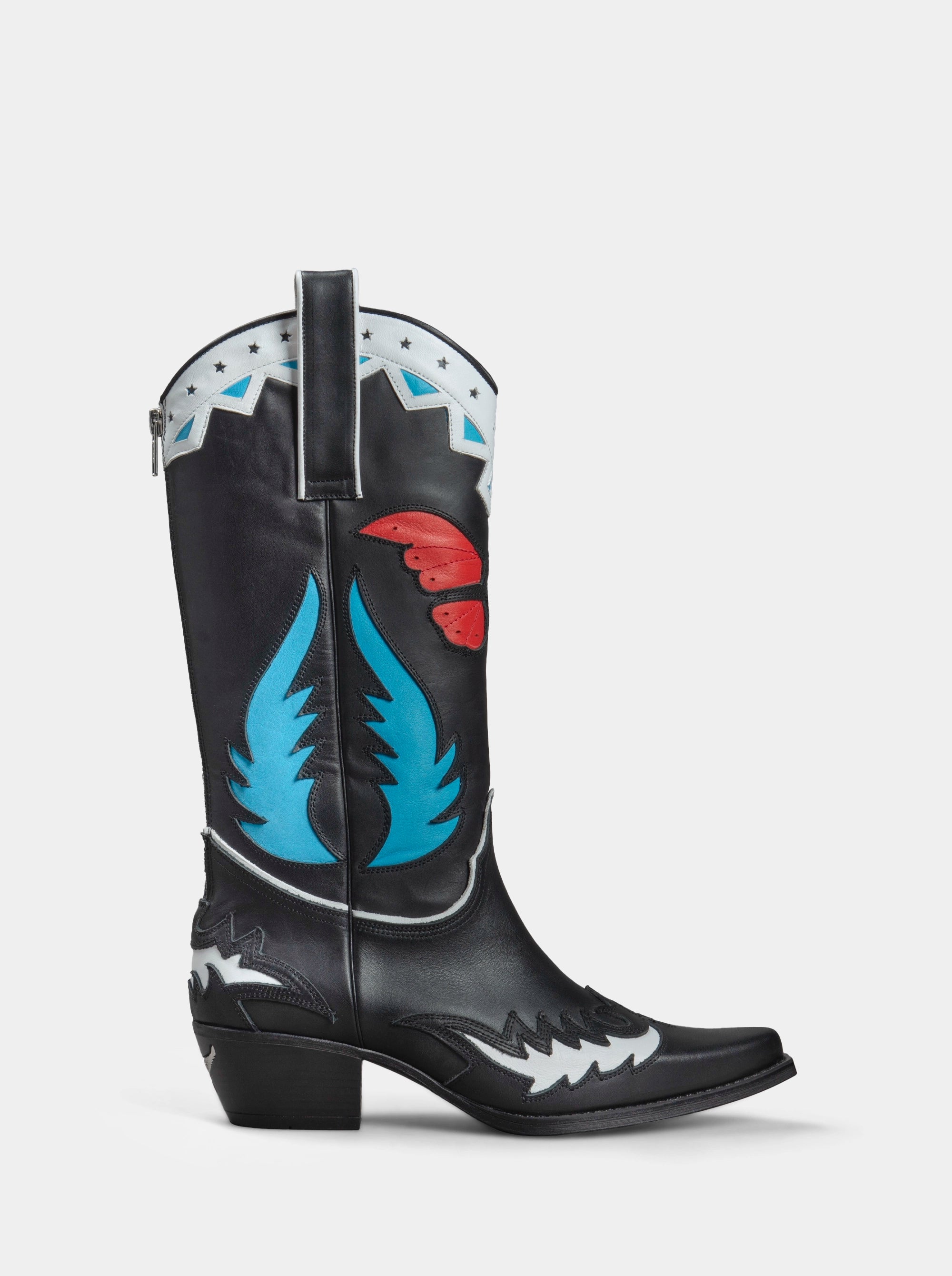 ANGEL MULTI COLOR COWBOY BOOTS