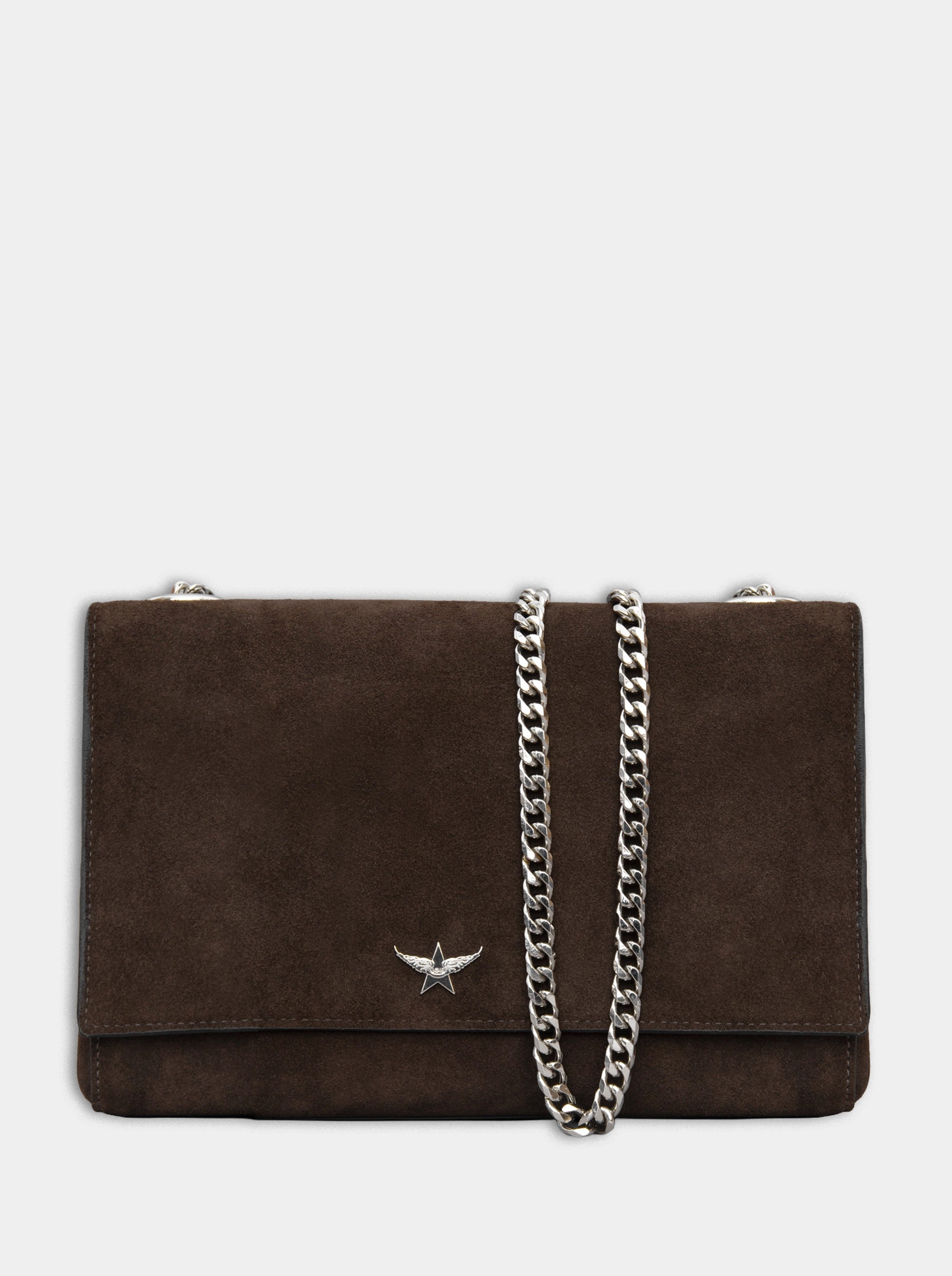 SM-95 DOUBLE FACE BROWN SUEDE BAG