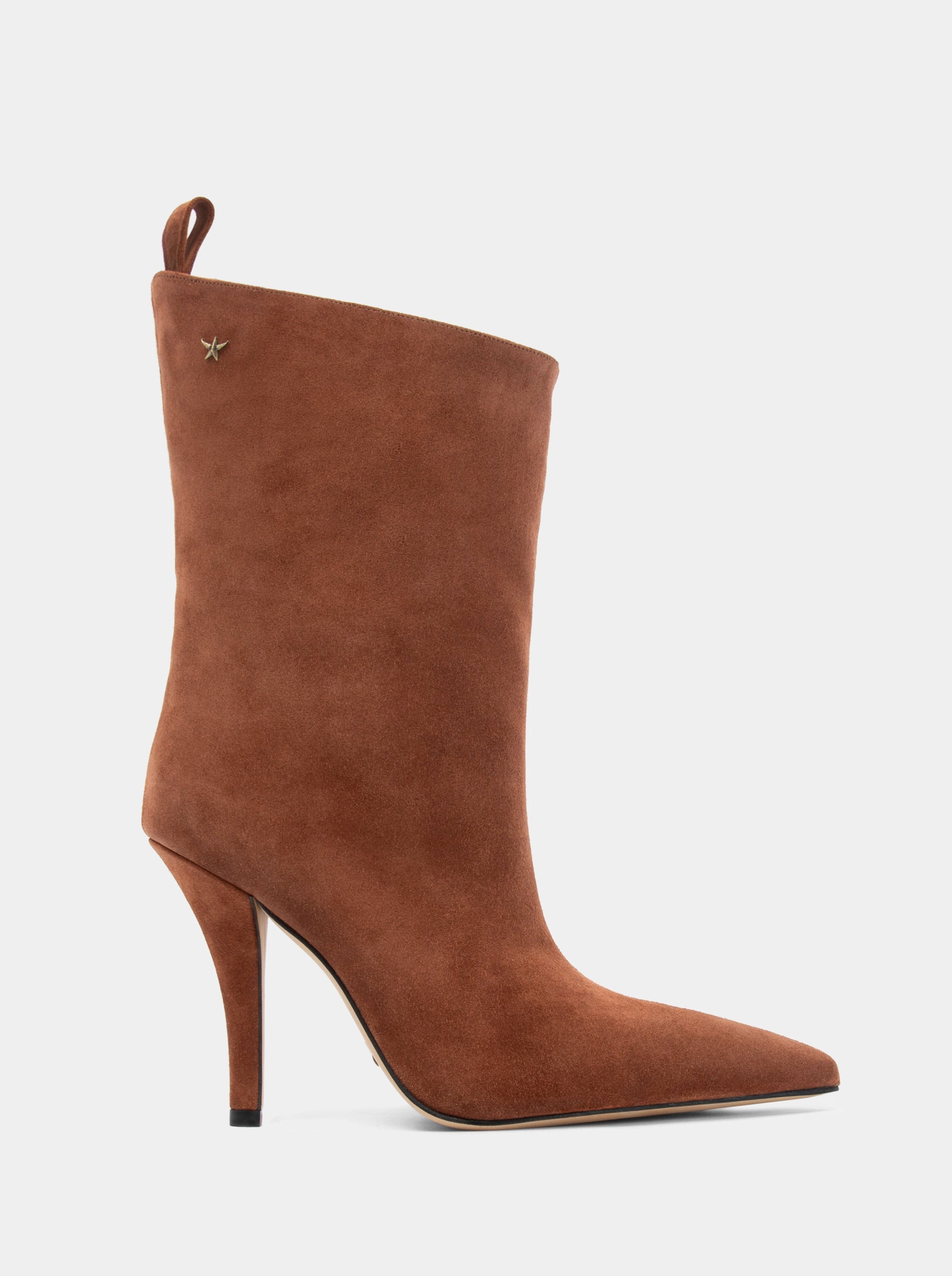 BELLA TERACOTA SUEDE BOOTIES