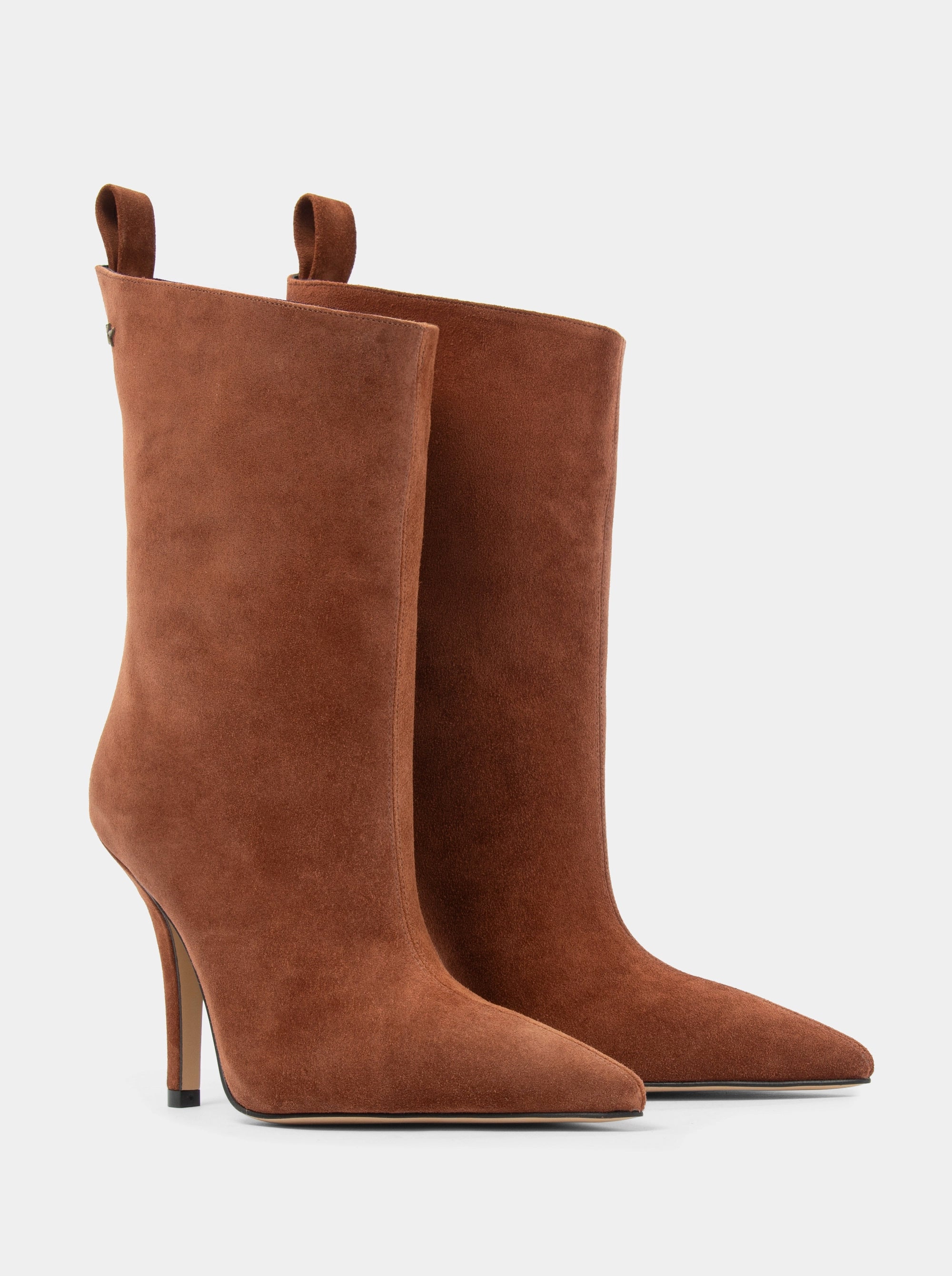 BELLA TERACOTA SUEDE BOOTIES
