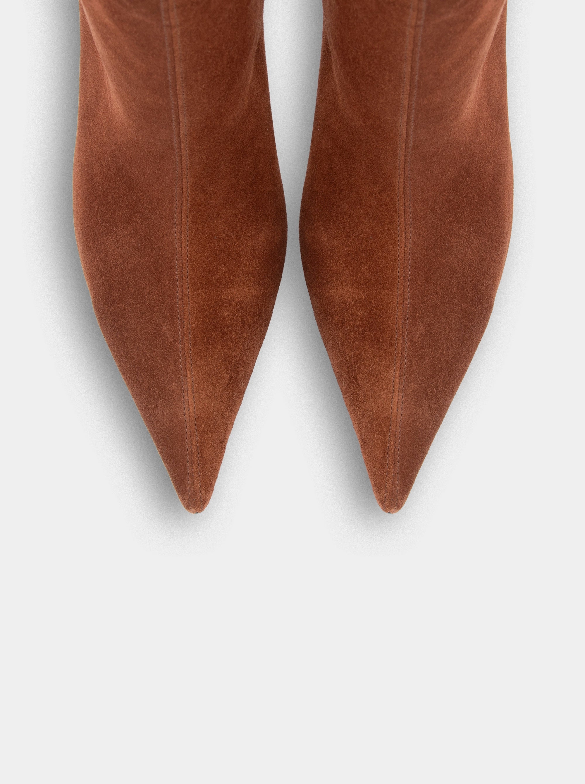 BELLA TERACOTA SUEDE BOOTIES