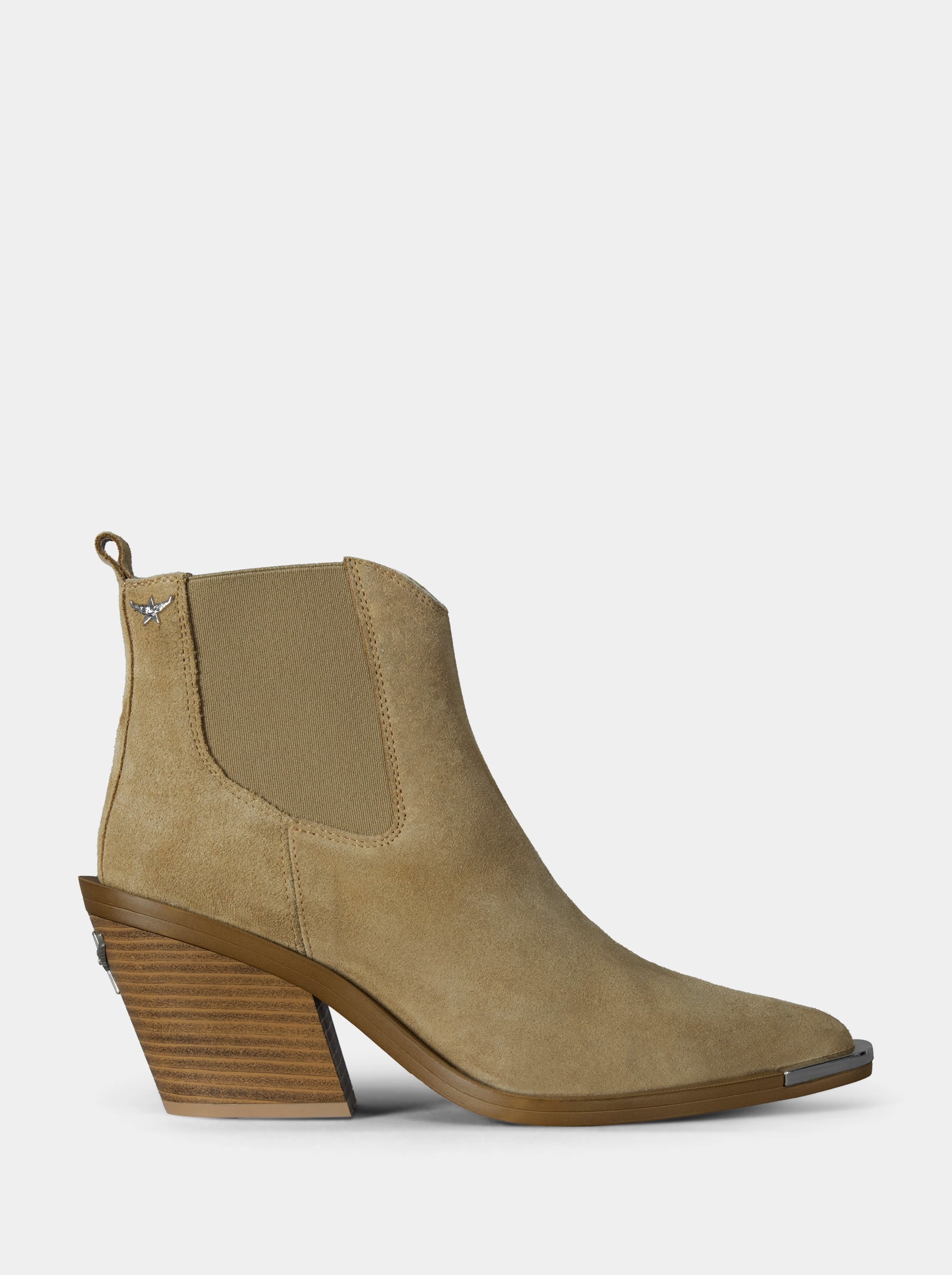 BELLINI CAMEL SUEDE BOOTIES