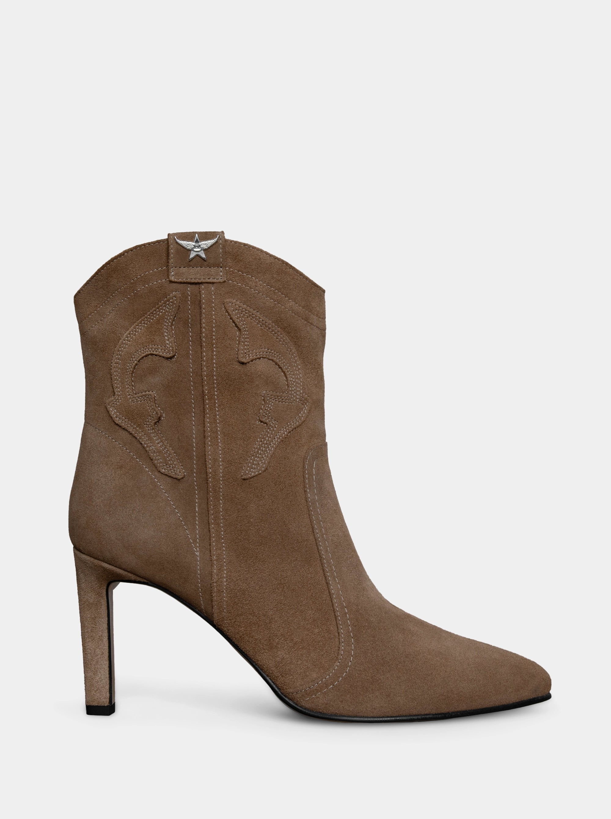 BLAIR BROWN SUEDE BOOTIES