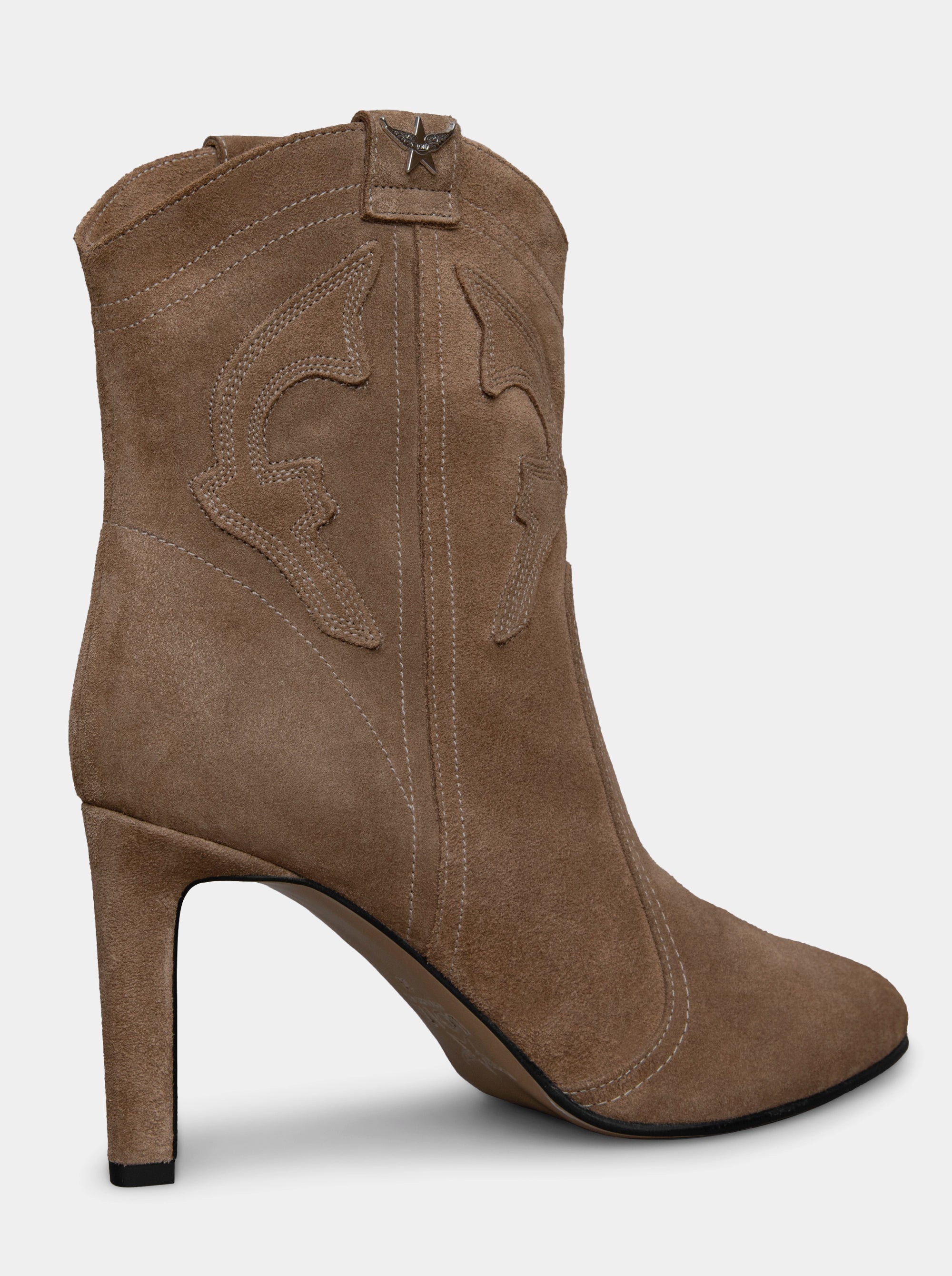 BLAIR BROWN SUEDE BOOTIES