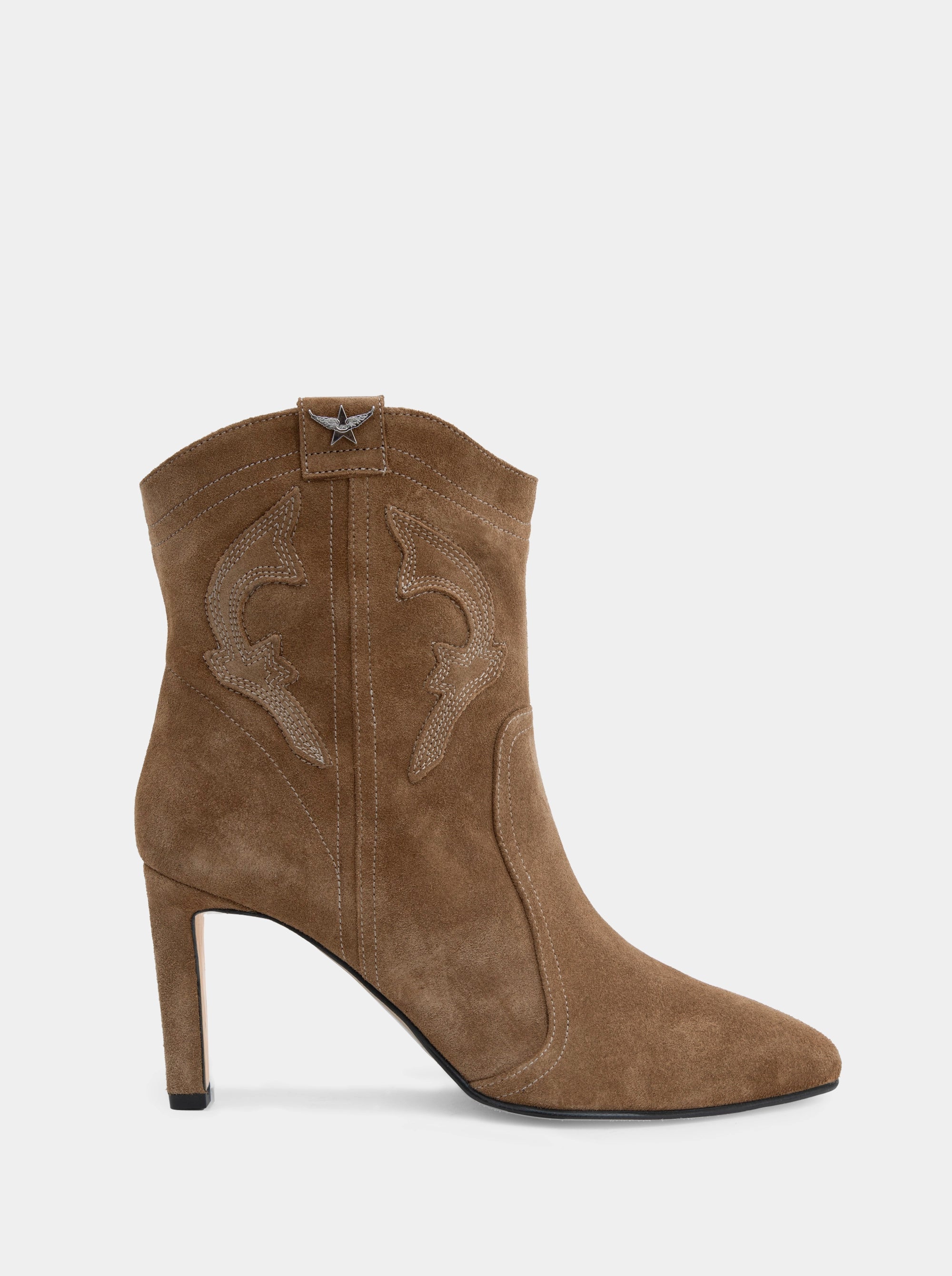BLAIR BROWN SUEDE BOOTIES