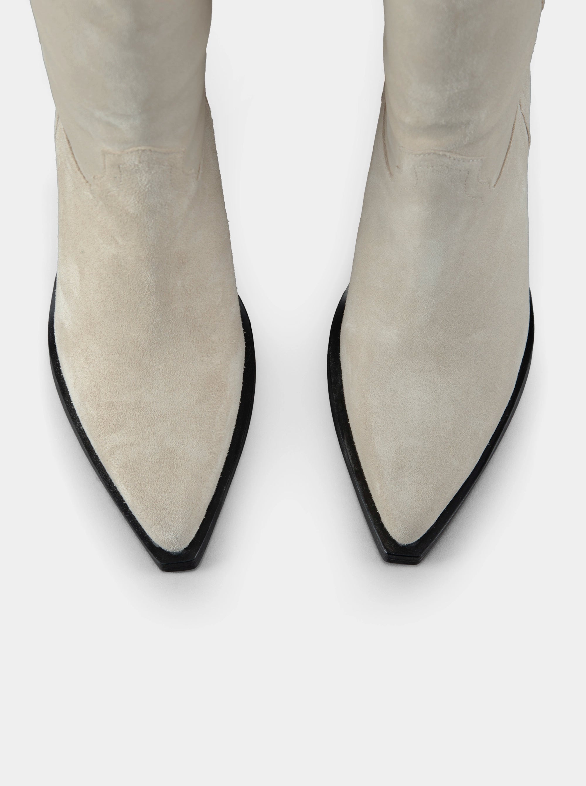 BRIEN BEIGE SUEDE BOOTS