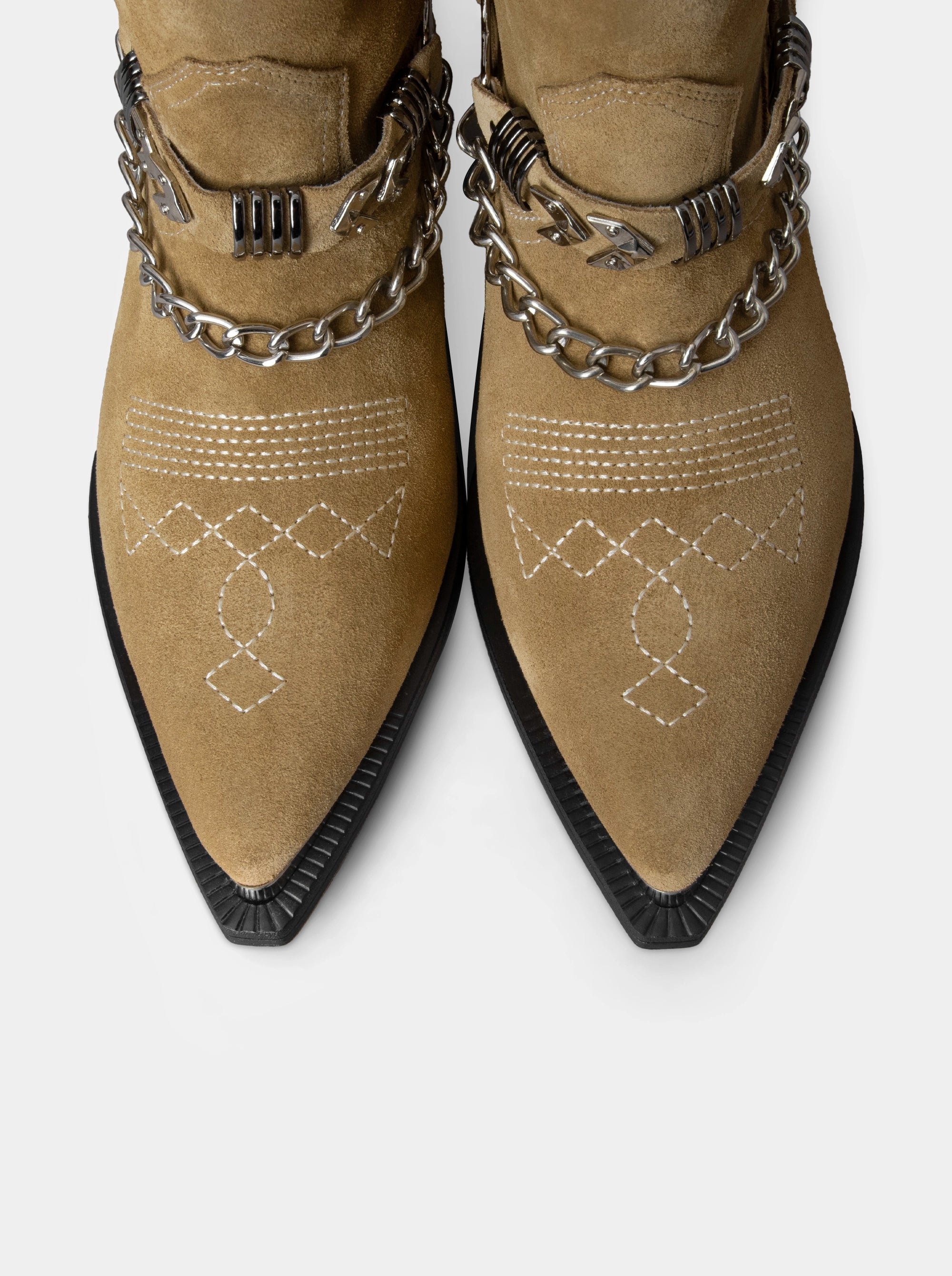 CAMILIA CAMEL SUEDE BOOTIES