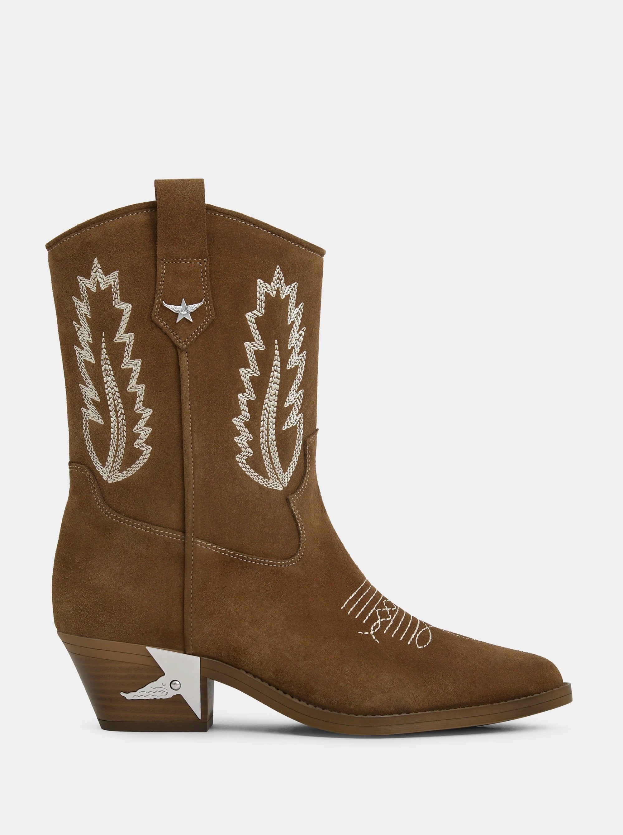 COACHELLA TABACCO SUEDE BOOTIES