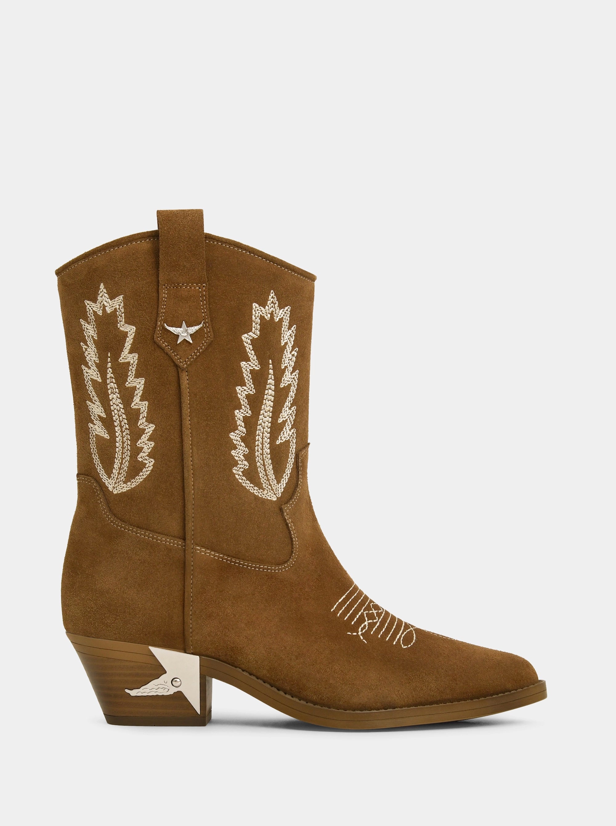 COACHELLA TABACCO SUEDE BOOTIES