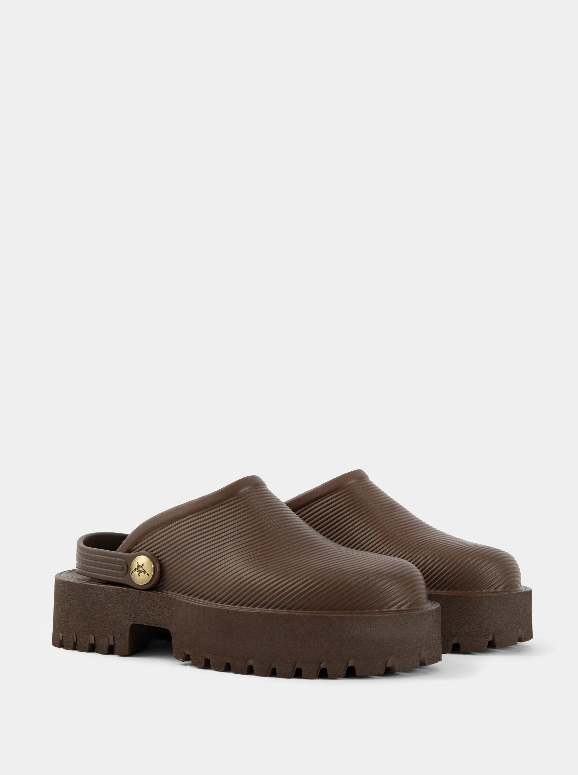 COSMOS CHOCOLATE SLIPPERS