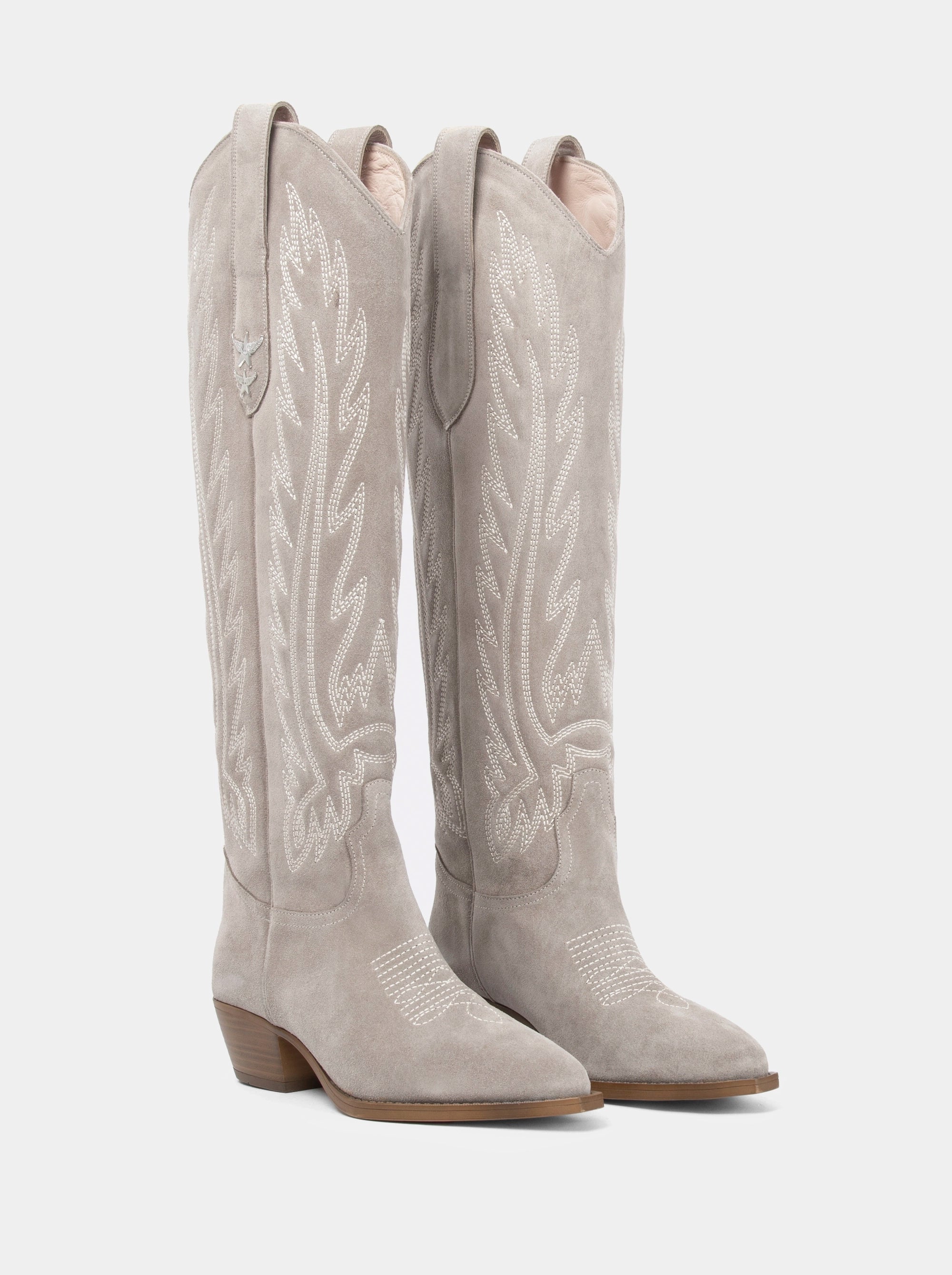 ELENORA MINK SUEDE BOOTS