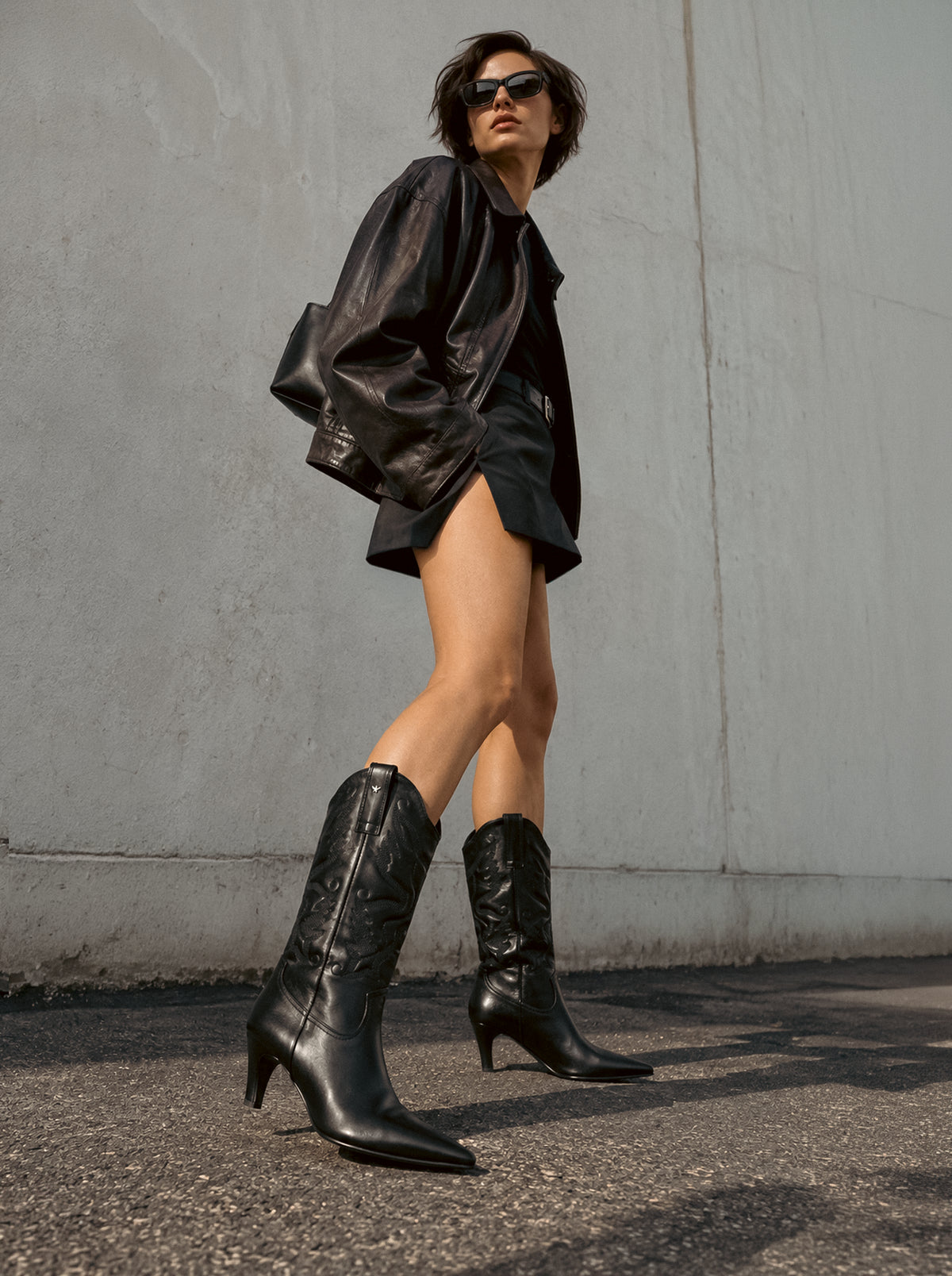 HAILEY SIGARO SUEDE BOOTS