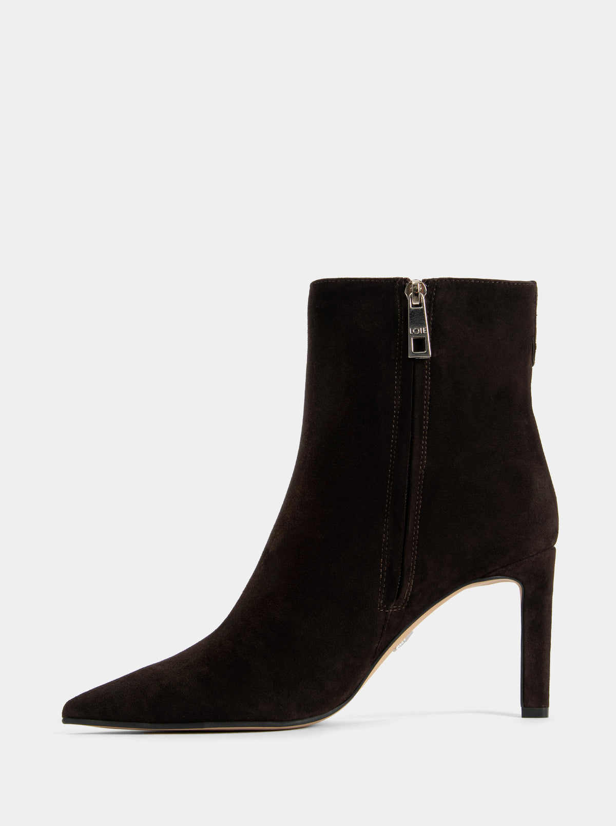 ELSA BROWN SUEDE BOOTIES