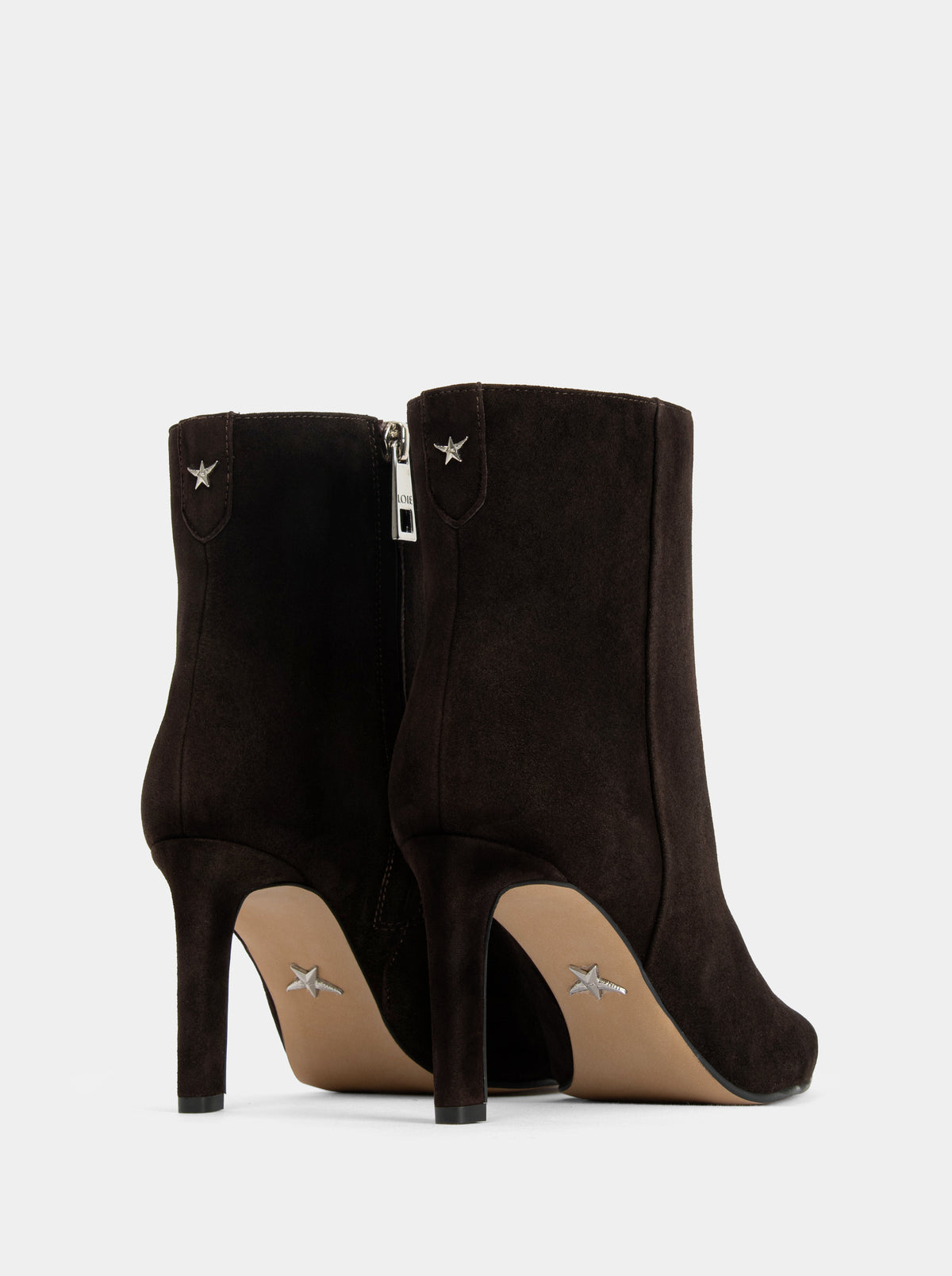 ELSA BROWN SUEDE BOOTIES