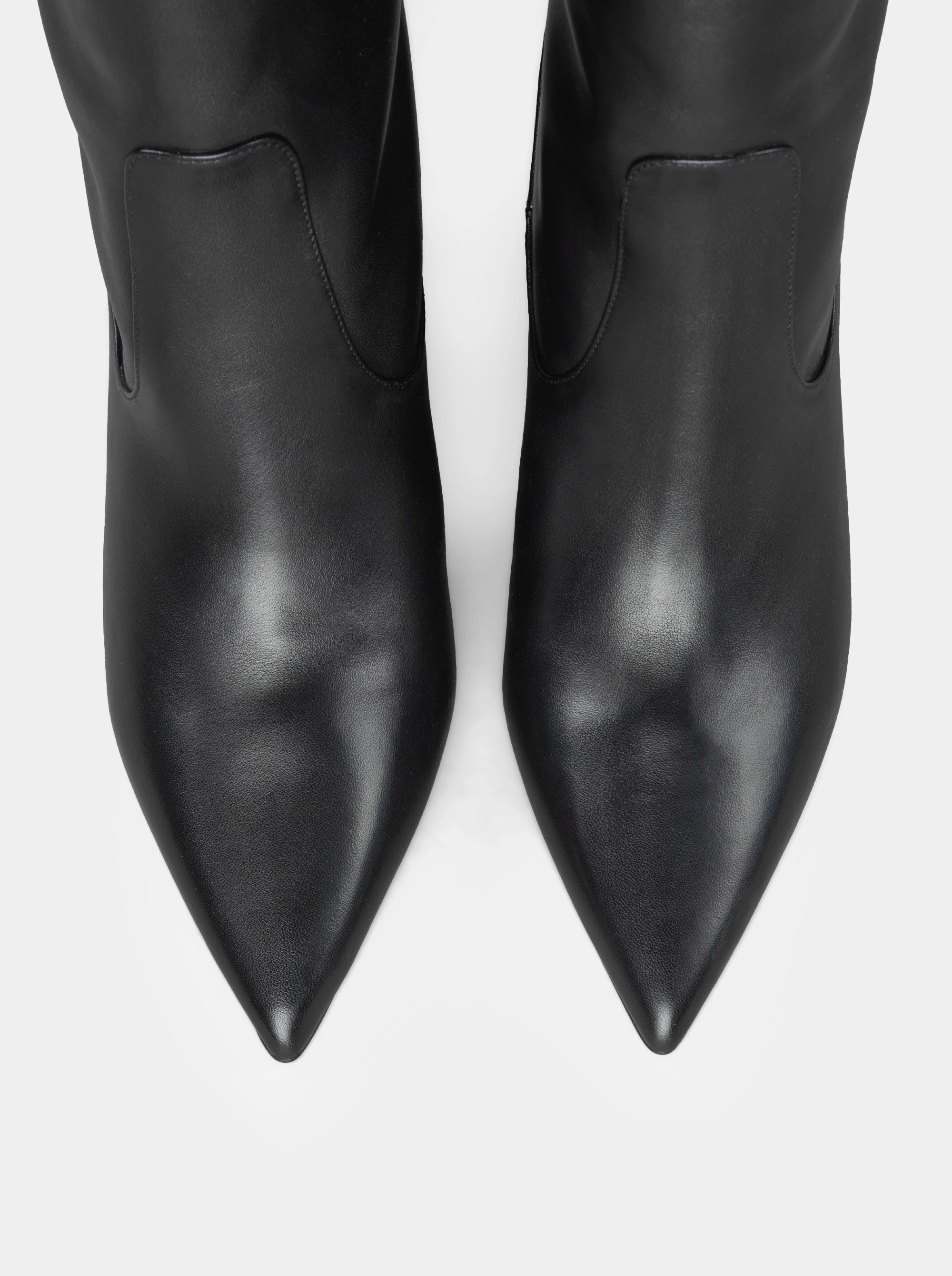 EMILY BLACK LEATHER BOOTS