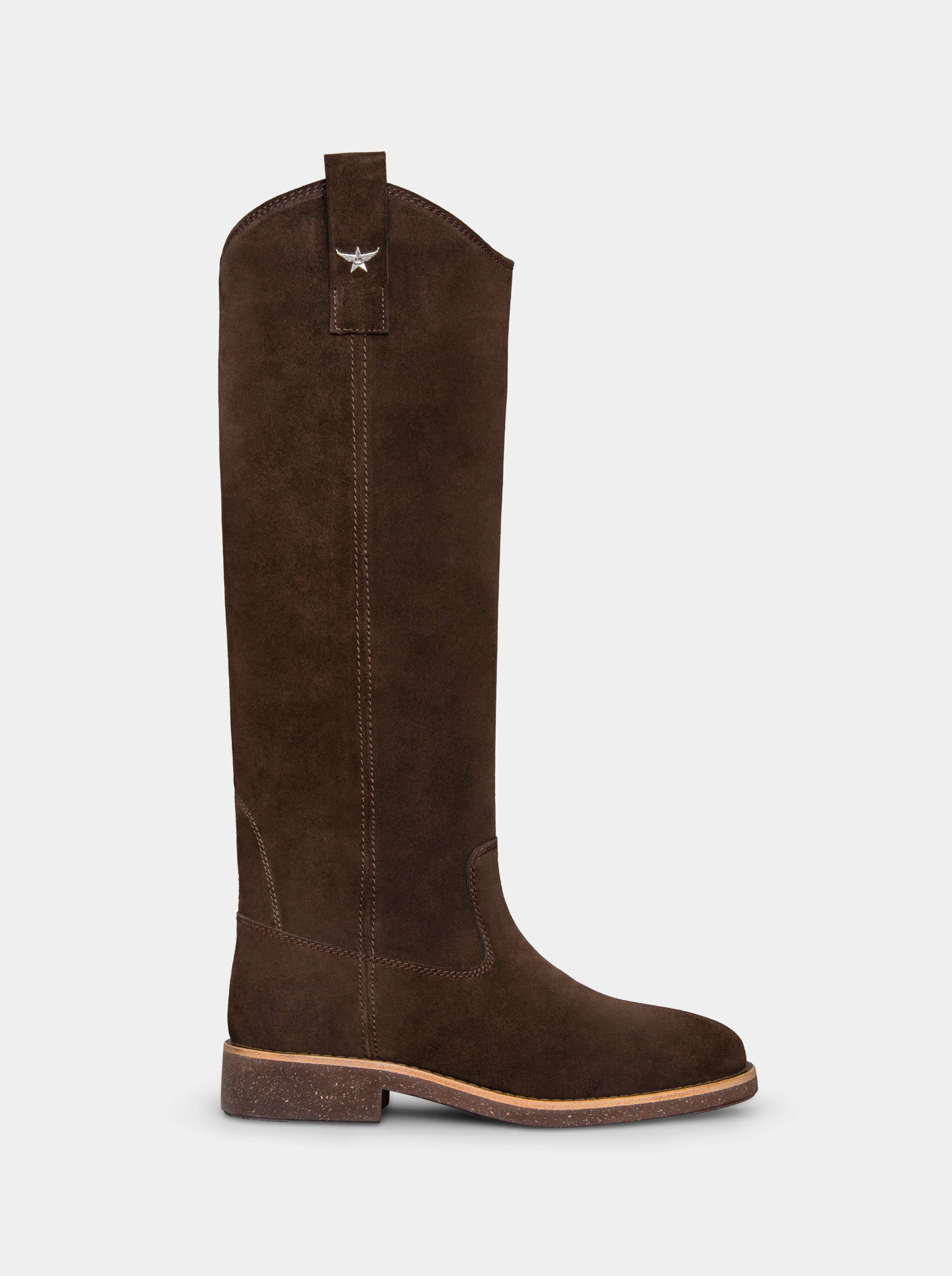 ENJOY BROWN SUEDE BOOTS