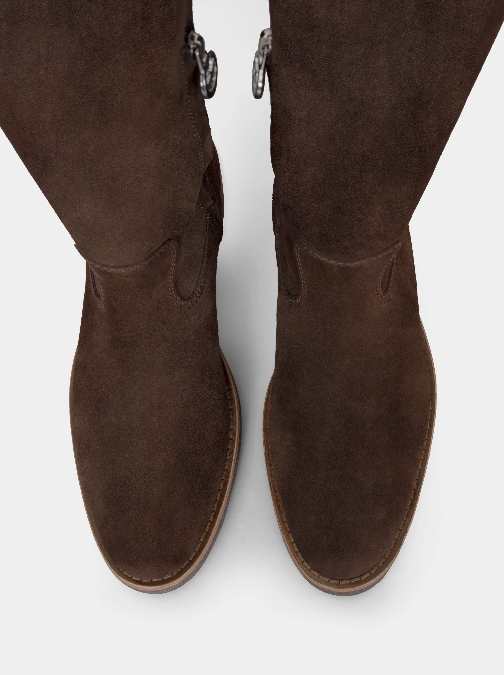 ENJOY BROWN SUEDE BOOTS